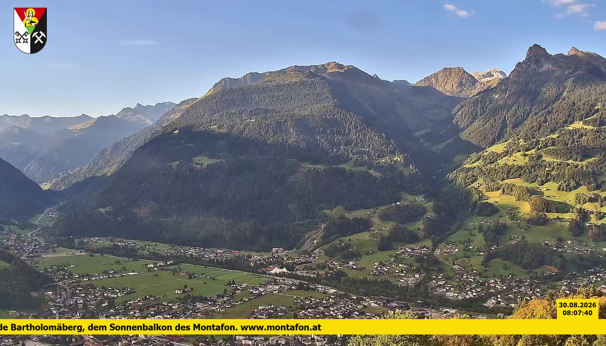 Bartholomäberg | Blick auf Schruns