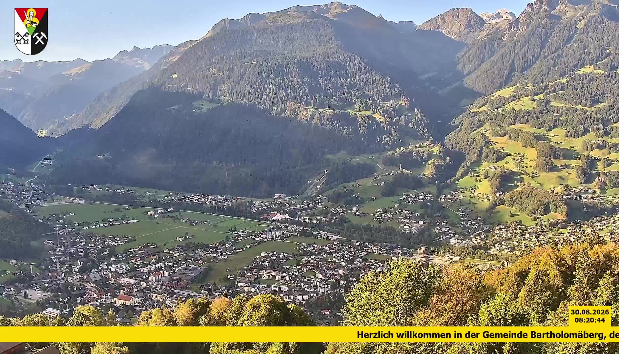 Bartholomäberg | Blick auf Schruns