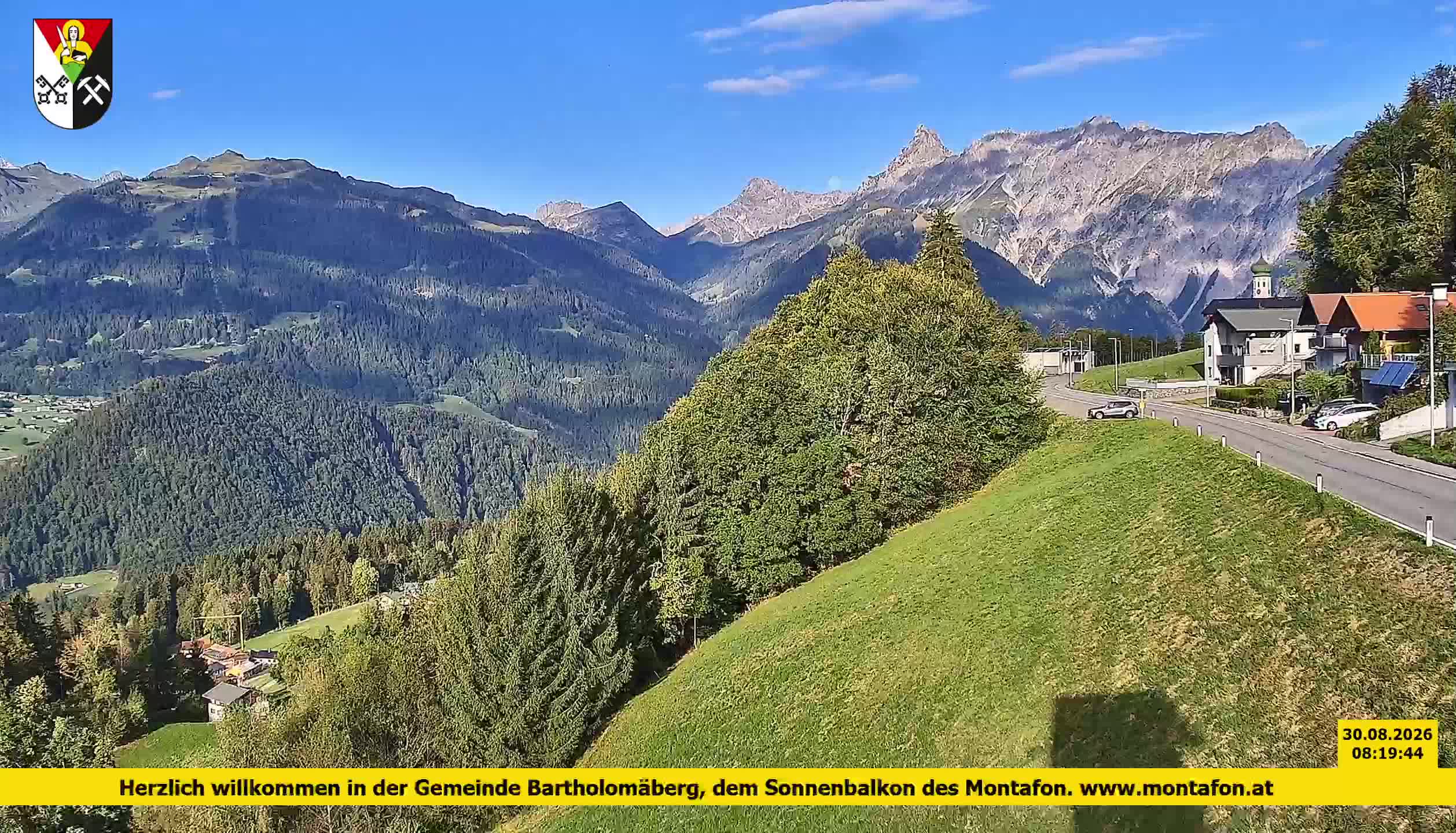 Bartholomäberg | Blick auf Schruns