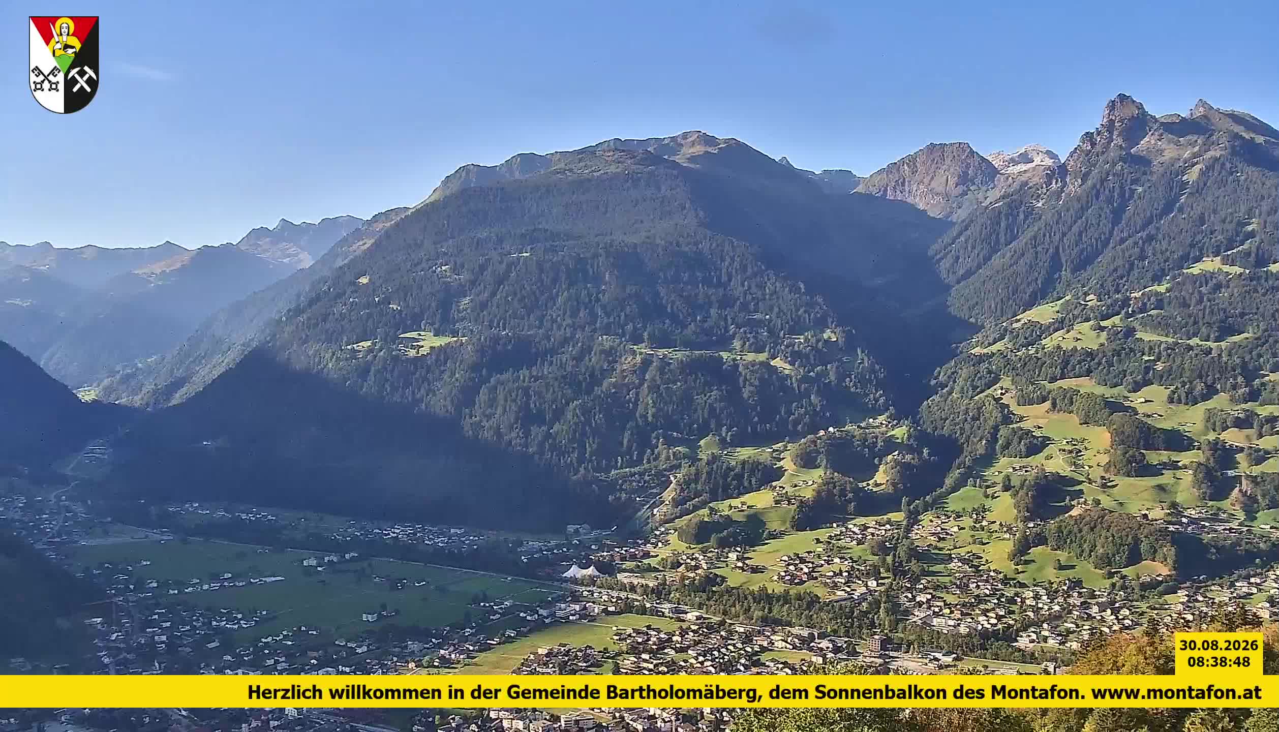 Bartholomäberg | Blick auf Schruns
