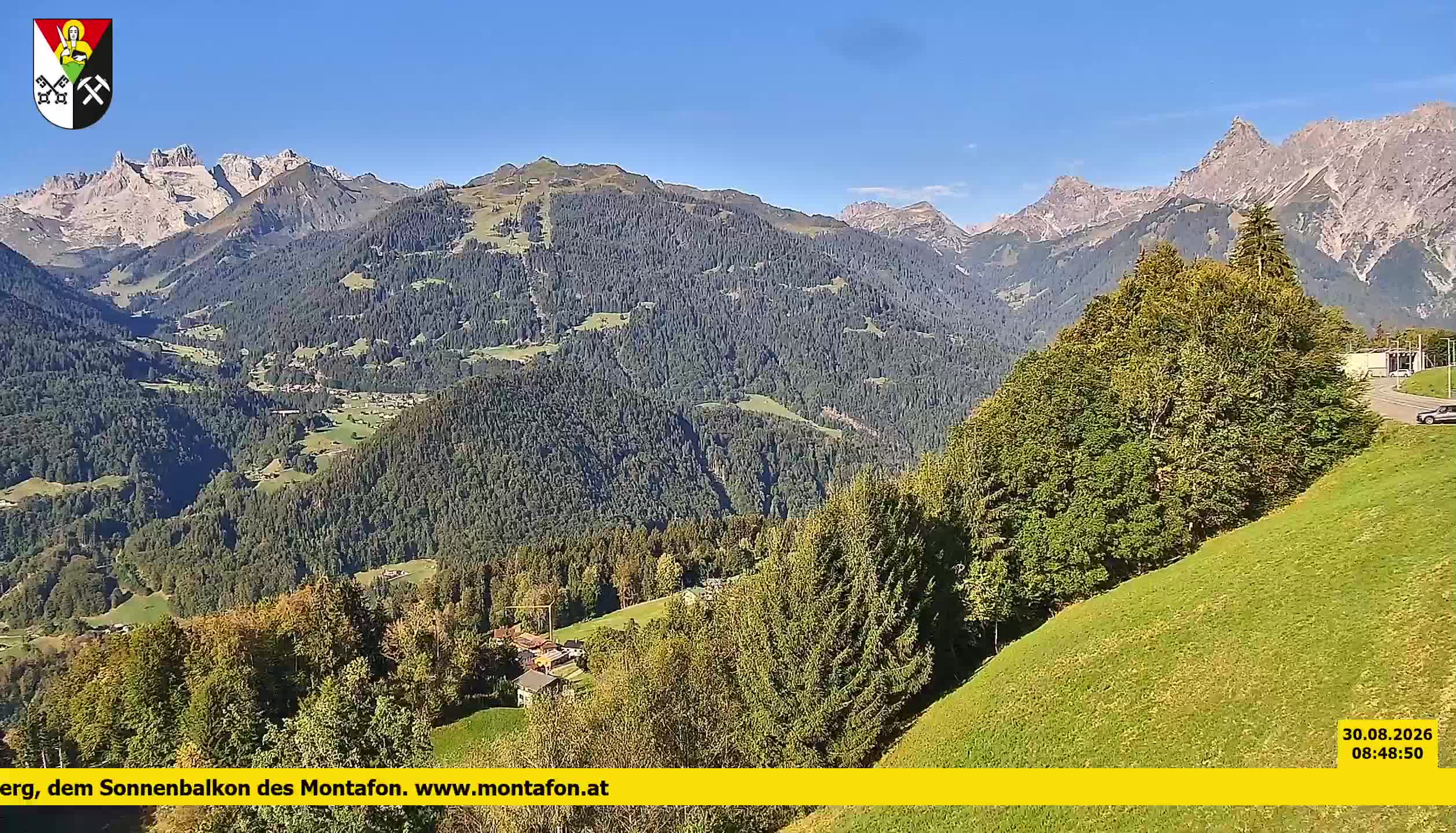 Bartholomäberg | Blick auf Schruns