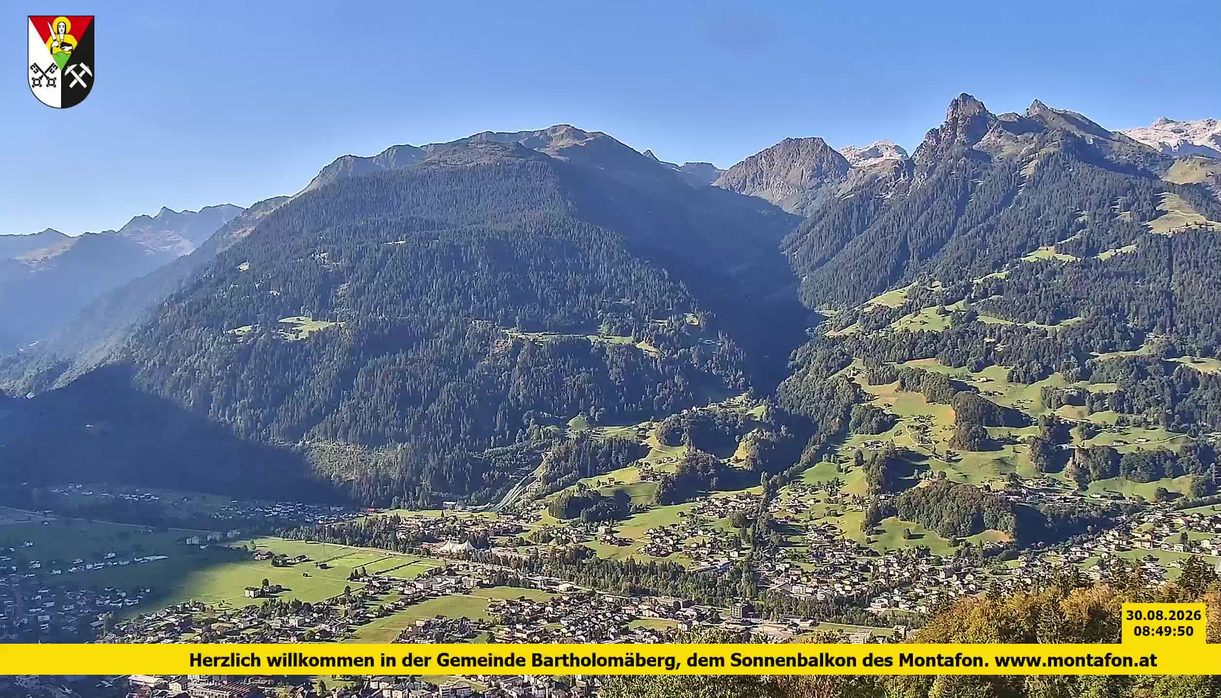 Bartholomäberg | Blick auf Schruns