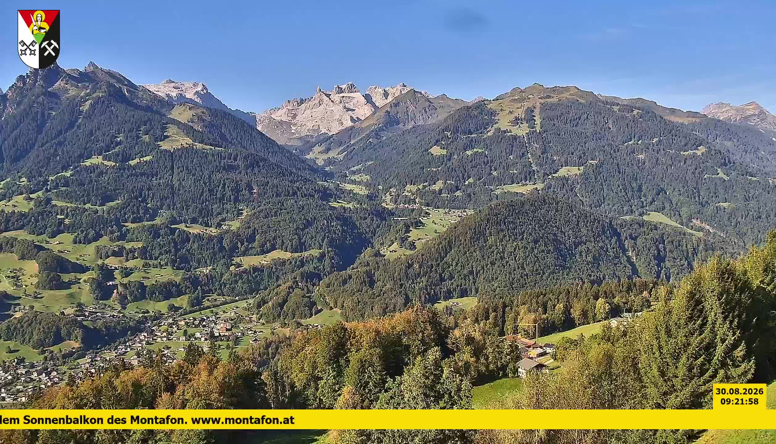 Bartholomäberg | Blick auf Schruns