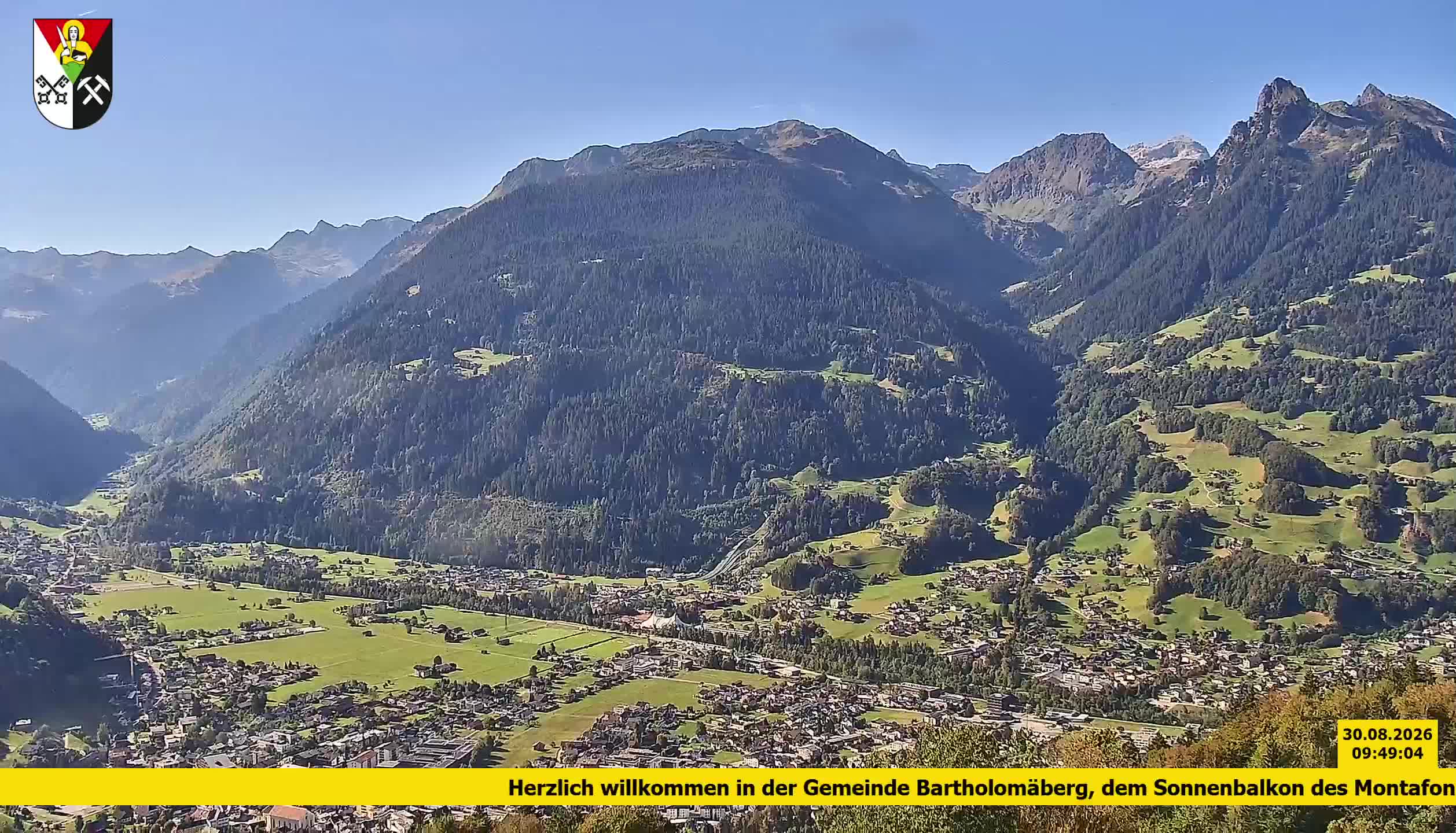 Bartholomäberg | Blick auf Schruns