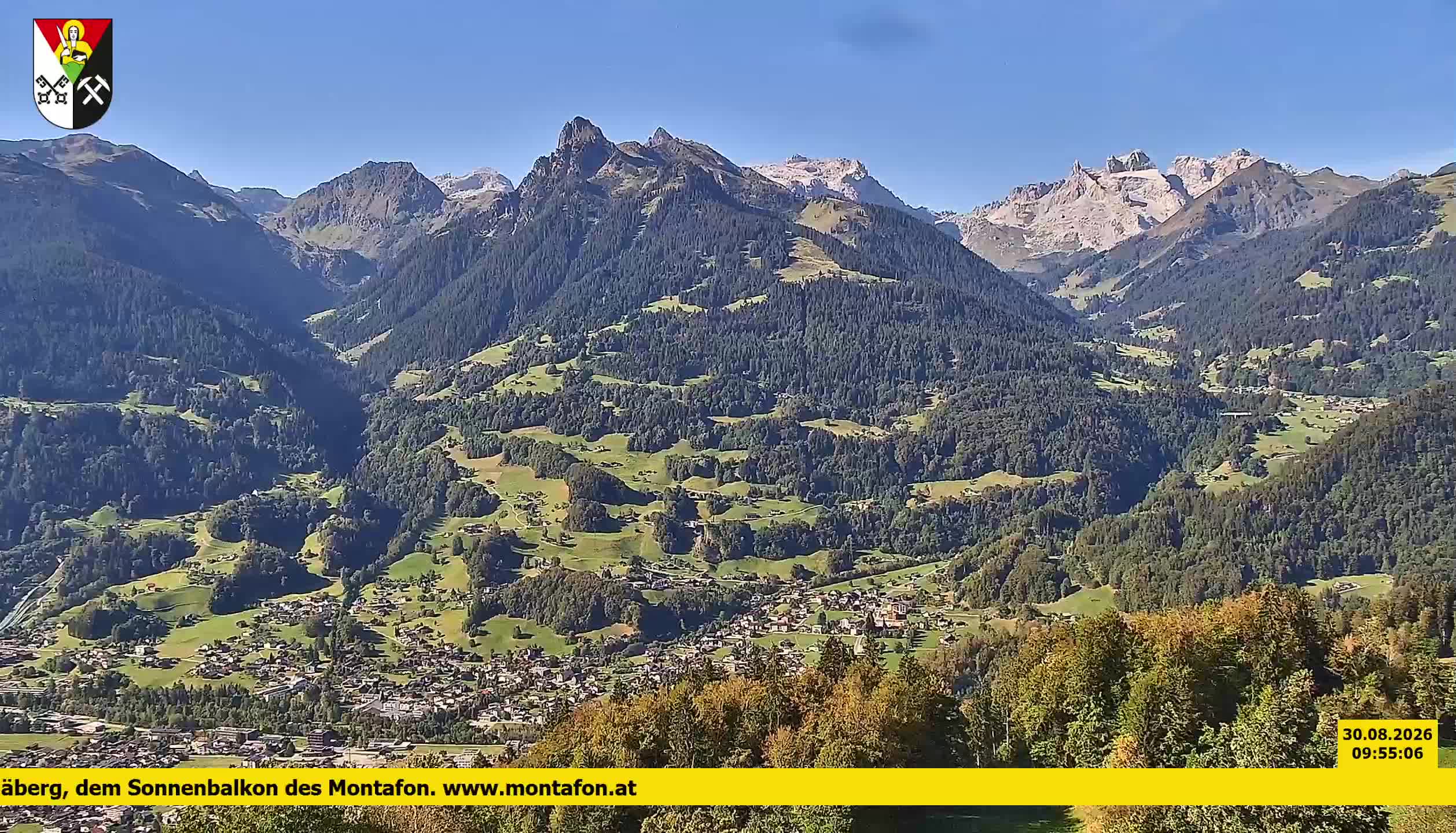 Bartholomäberg | Blick auf Schruns