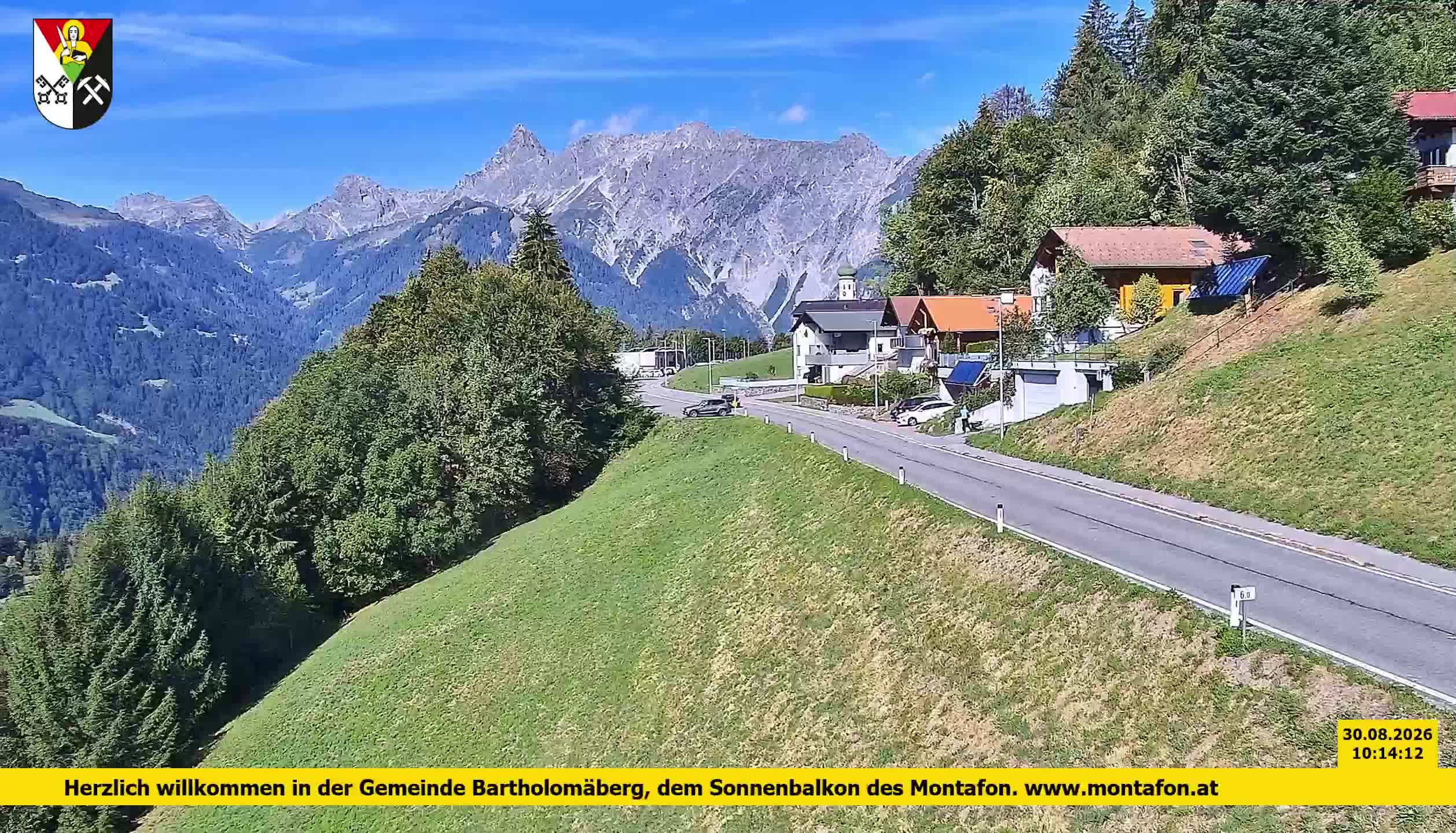 Bartholomäberg | Blick auf Schruns