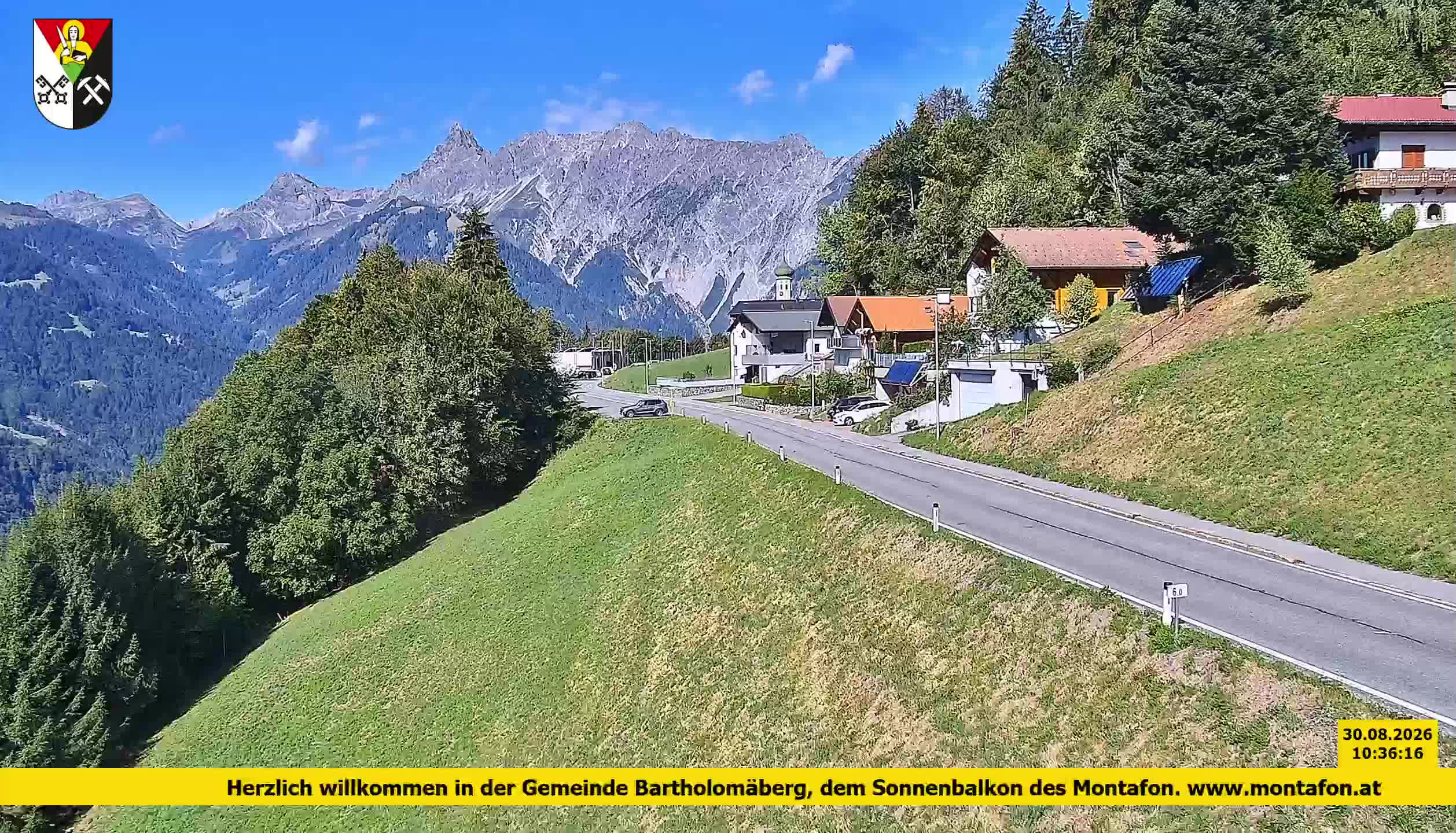 Bartholomäberg | Blick auf Schruns