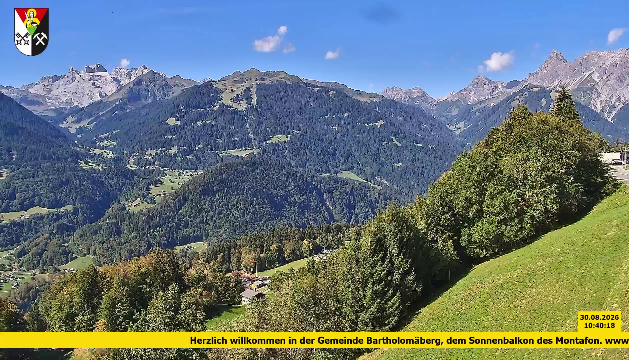 Bartholomäberg | Blick auf Schruns