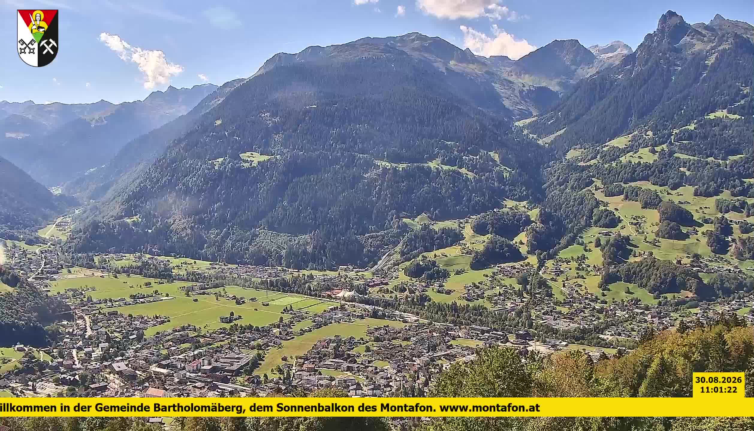 Bartholomäberg | Blick auf Schruns