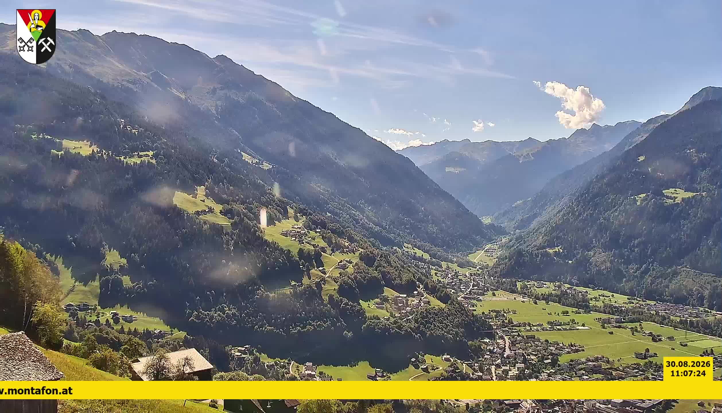 Bartholomäberg | Blick auf Schruns