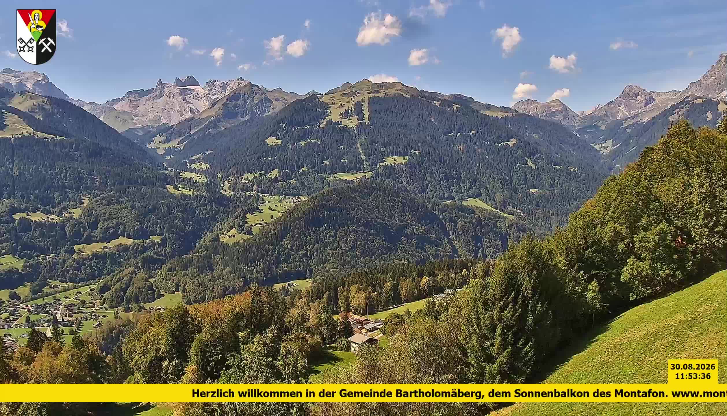 Bartholomäberg | Blick auf Schruns