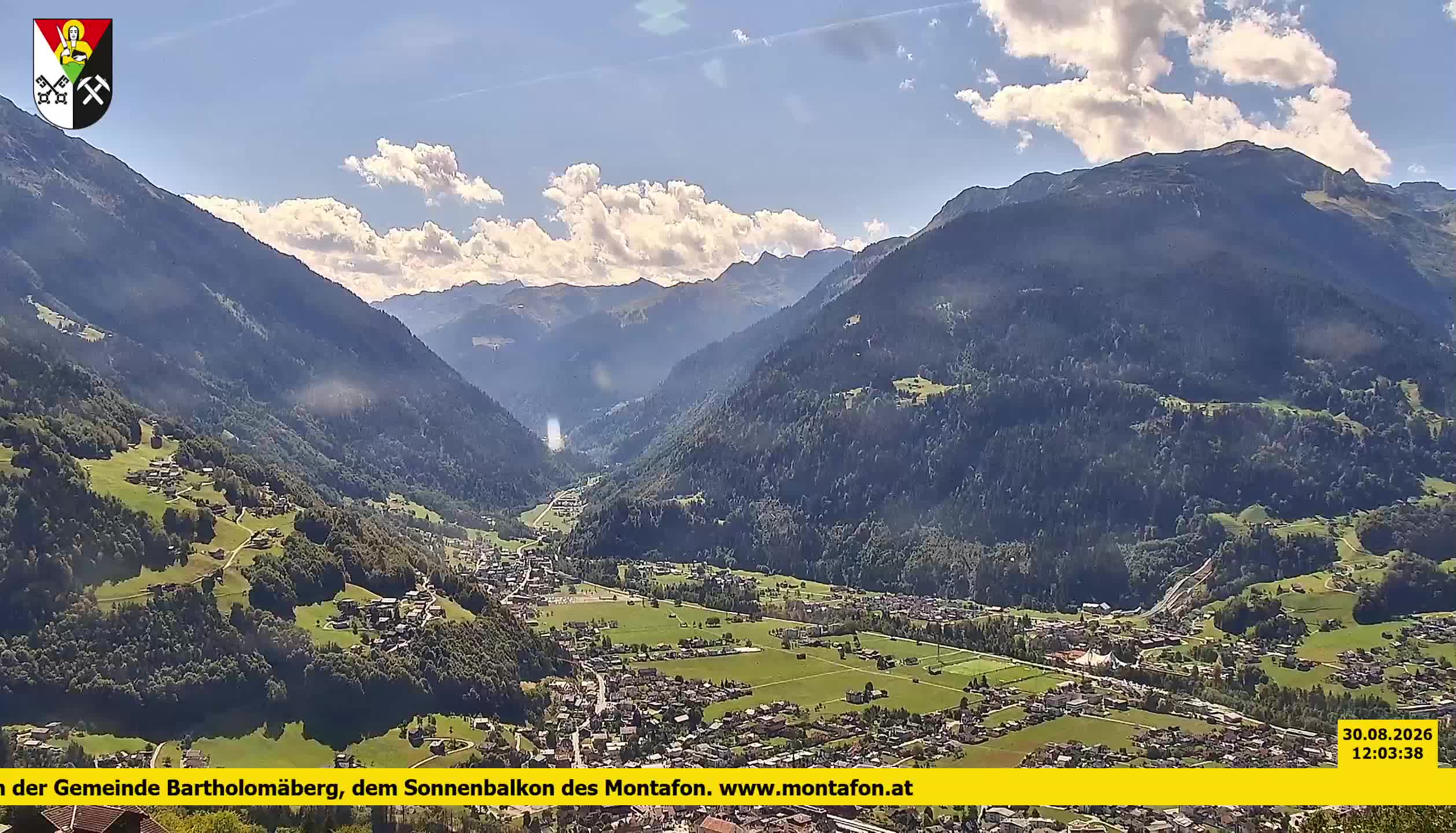 Bartholomäberg | Blick auf Schruns