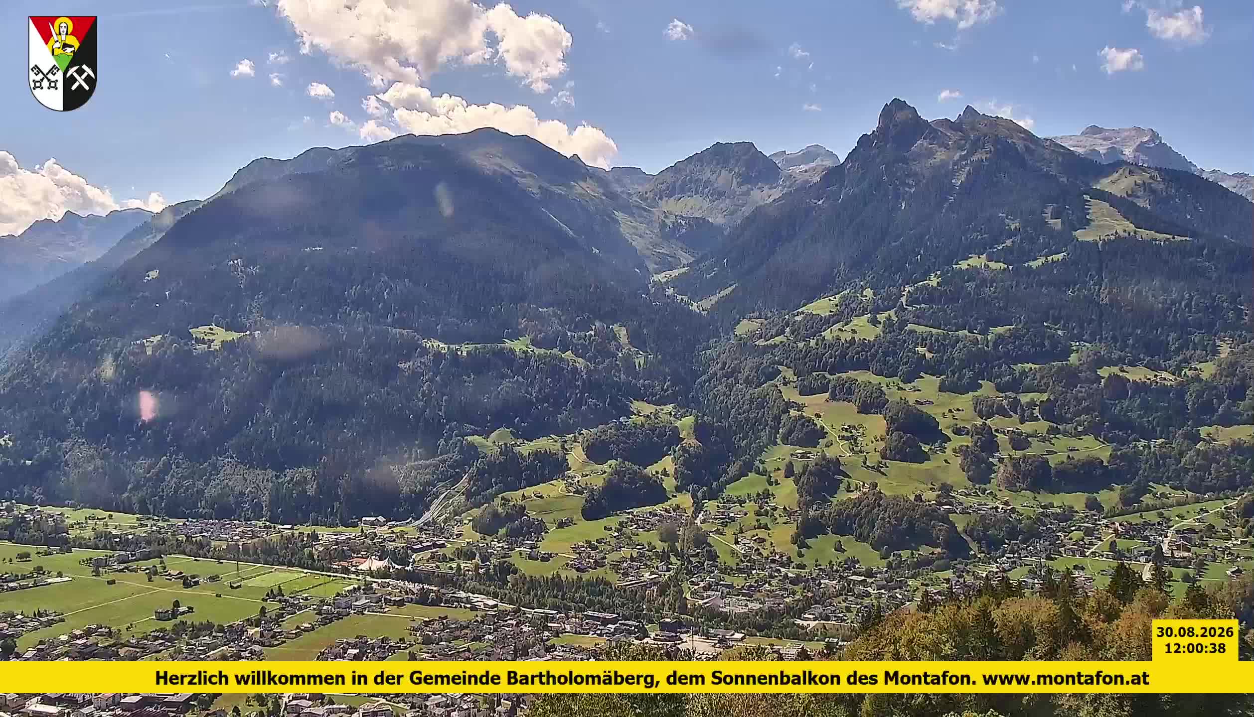 Bartholomäberg | Blick auf Schruns