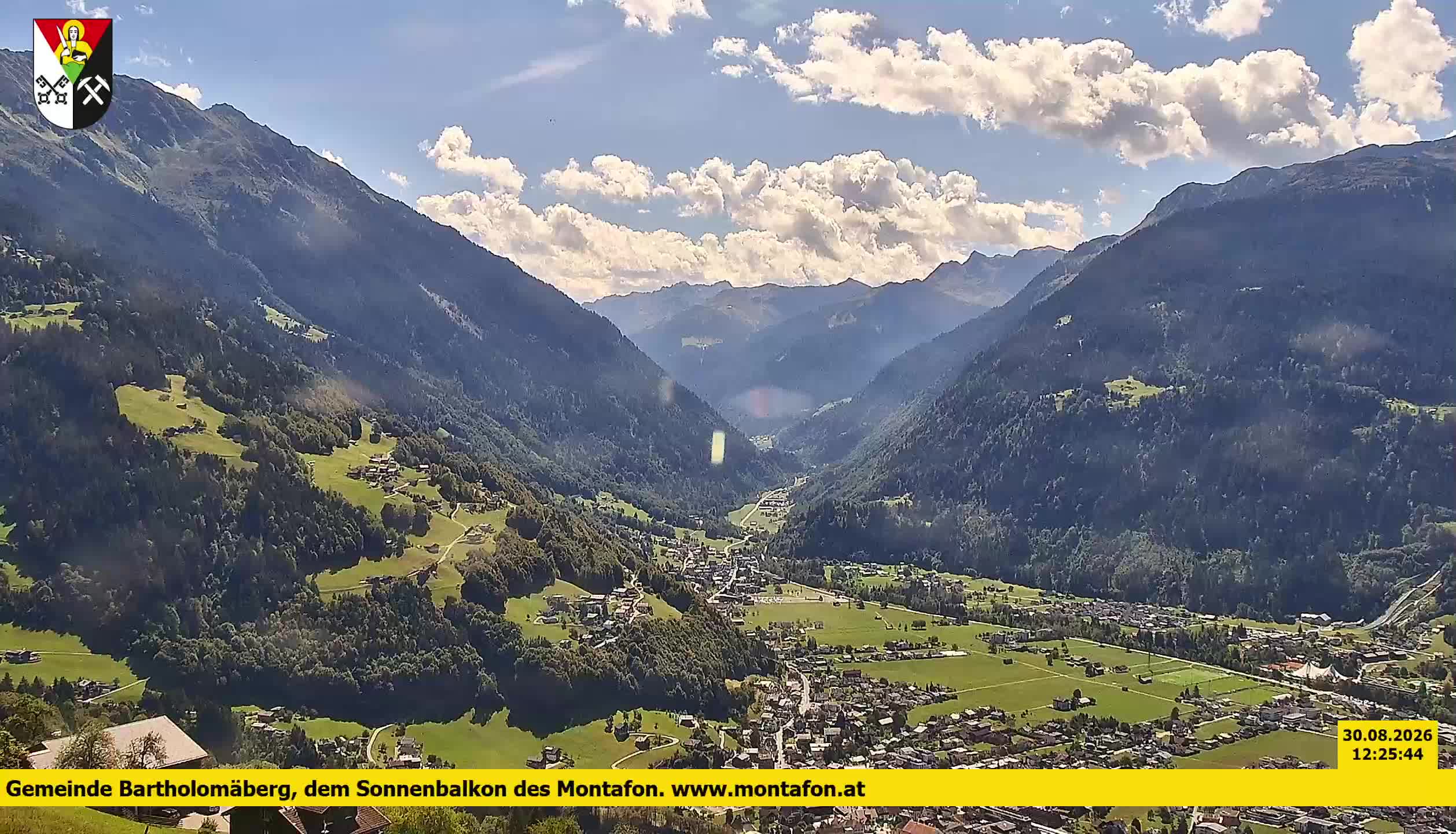 Bartholomäberg | Blick auf Schruns