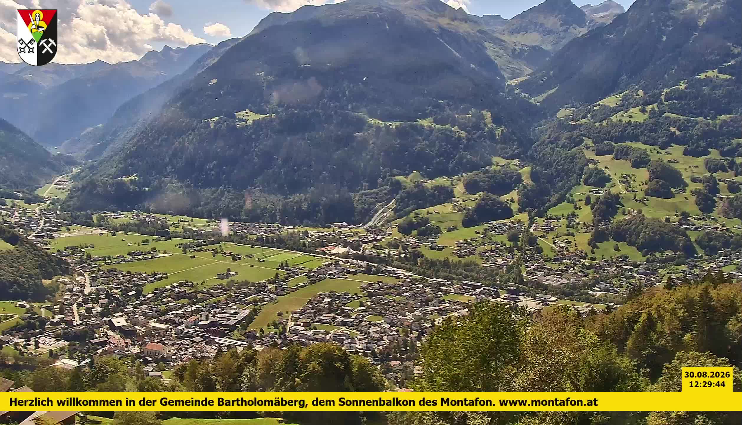 Bartholomäberg | Blick auf Schruns