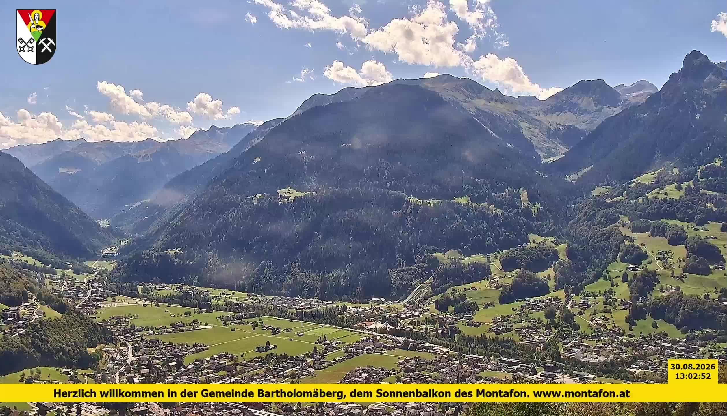 Bartholomäberg | Blick auf Schruns