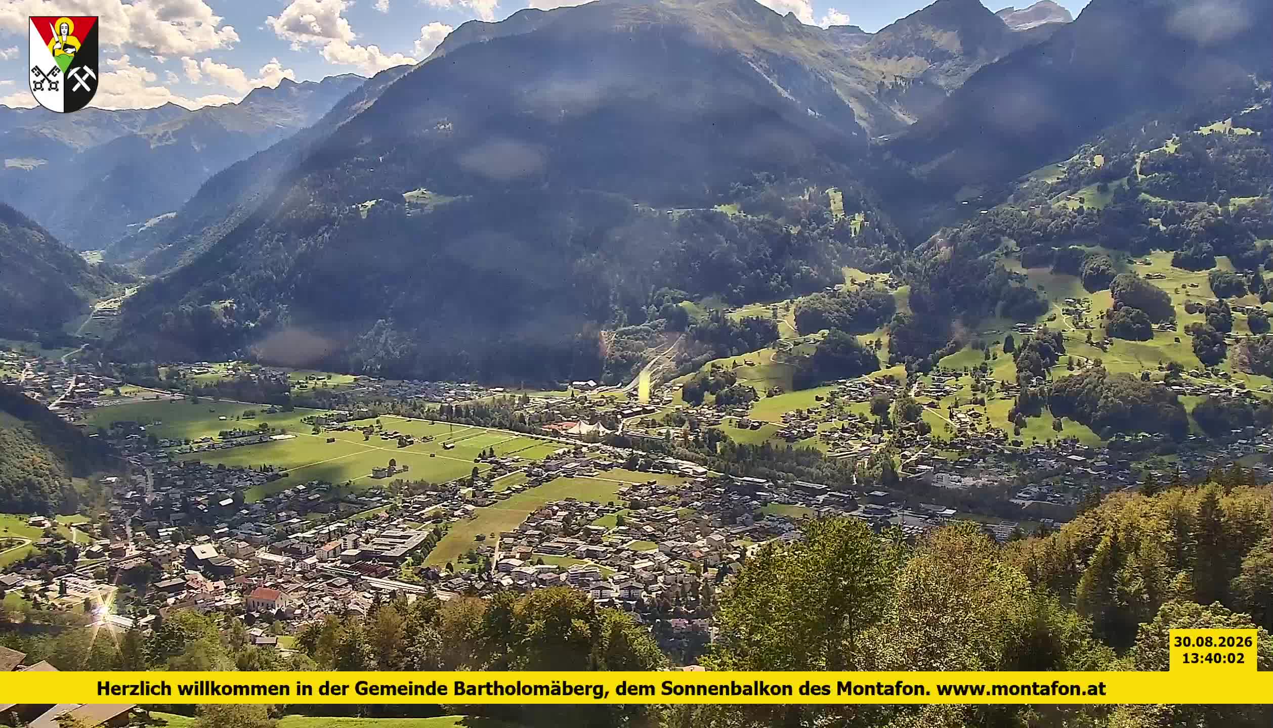 Bartholomäberg | Blick auf Schruns