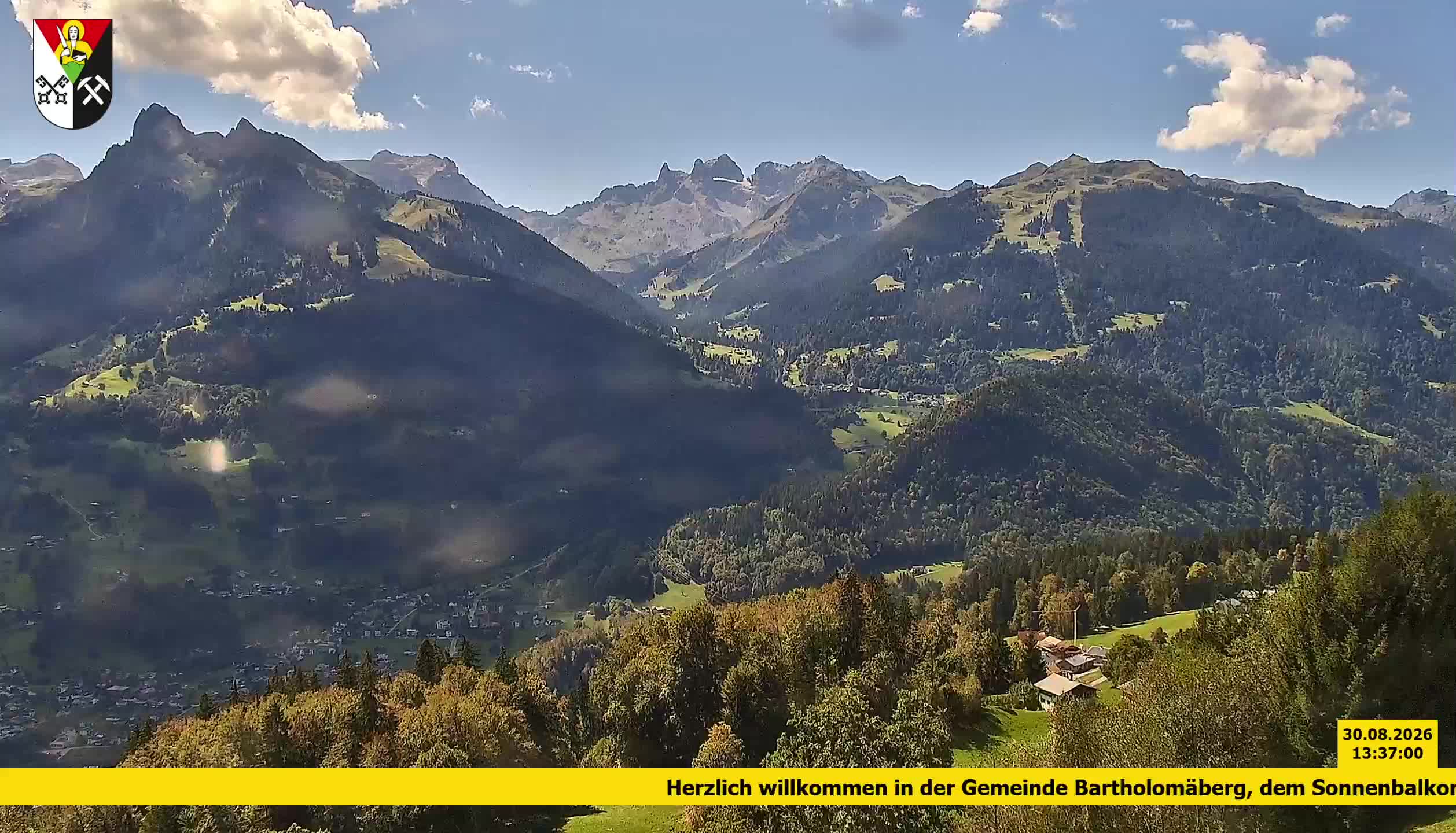Bartholomäberg | Blick auf Schruns