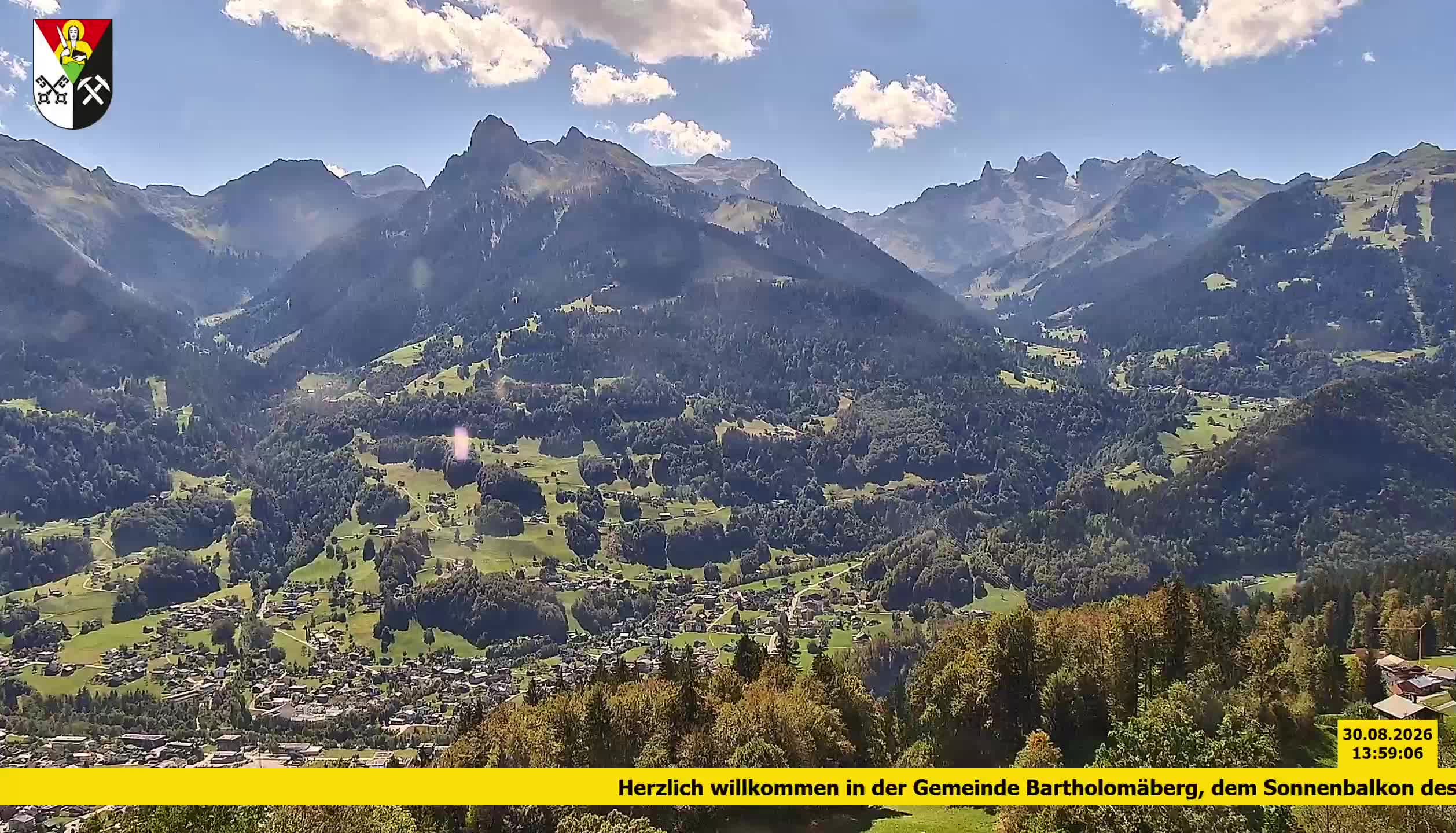 Bartholomäberg | Blick auf Schruns
