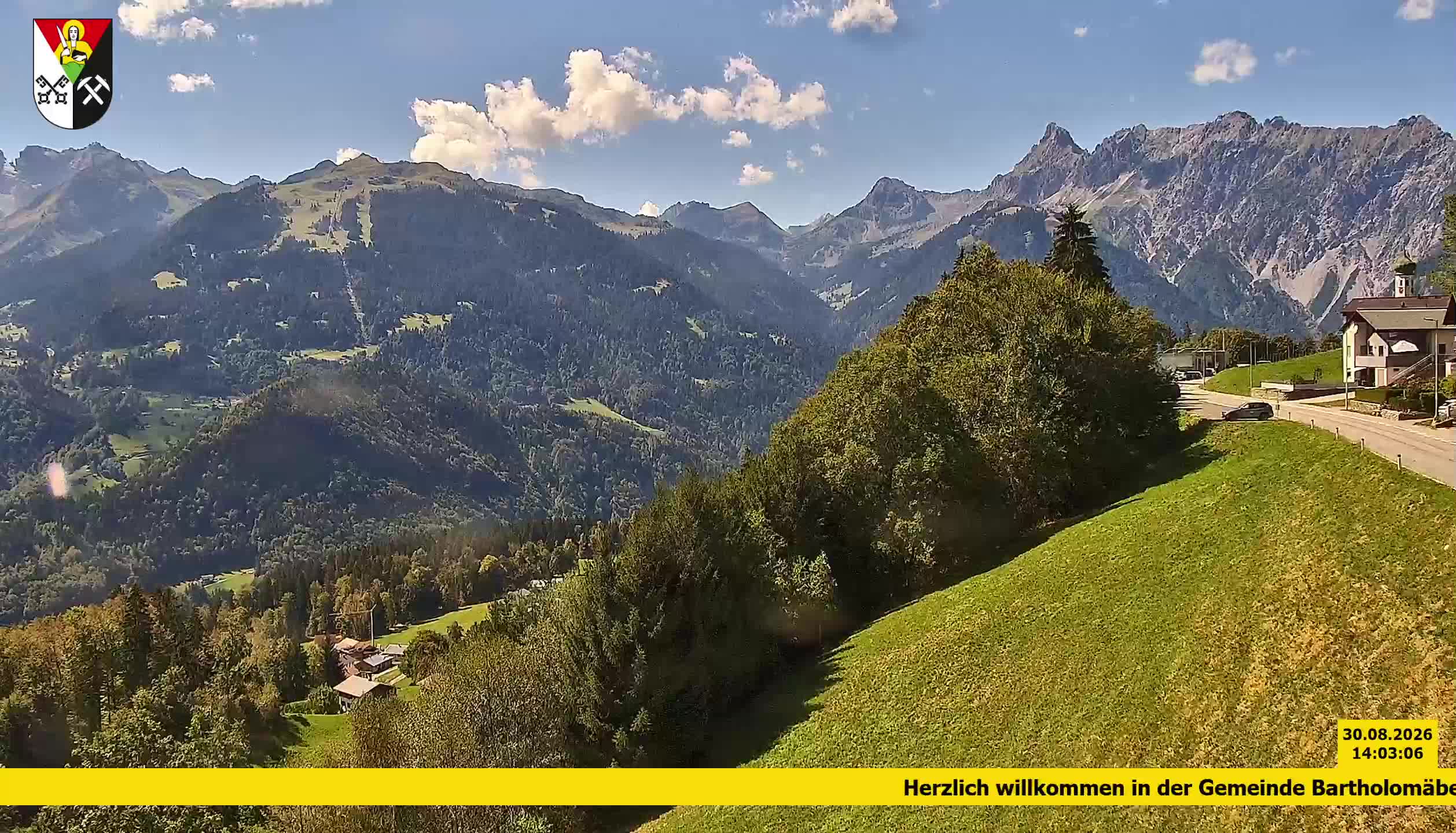 Bartholomäberg | Blick auf Schruns