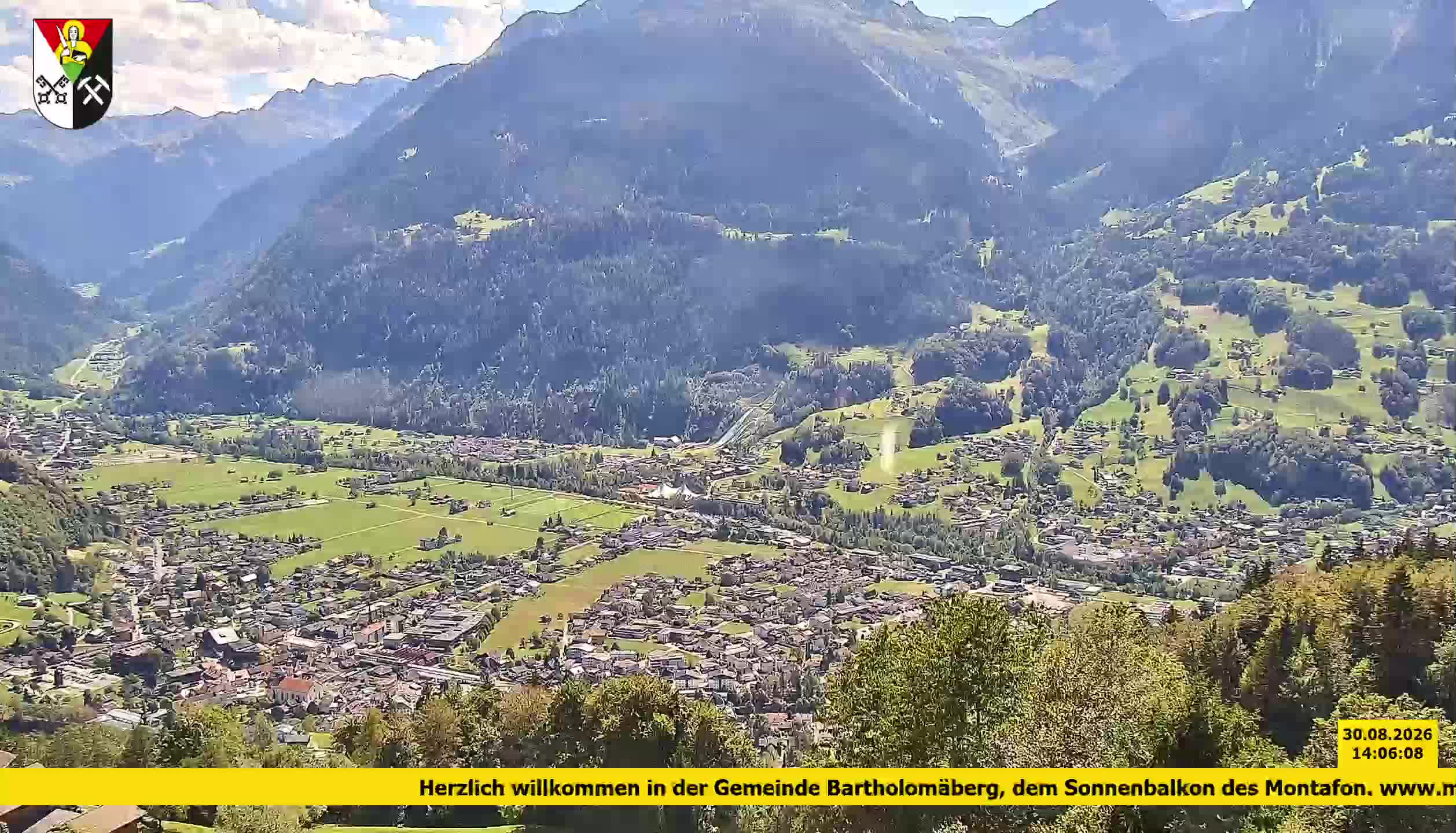 Bartholomäberg | Blick auf Schruns