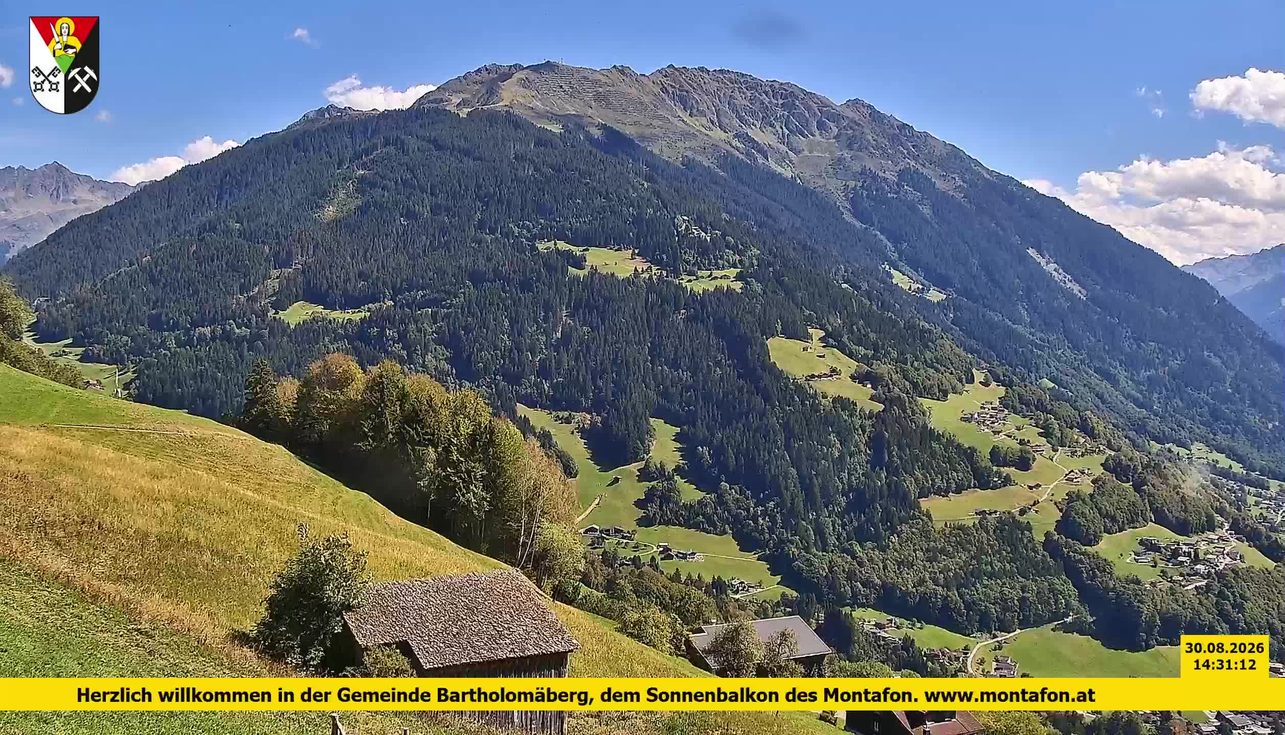 Bartholomäberg | Blick auf Schruns