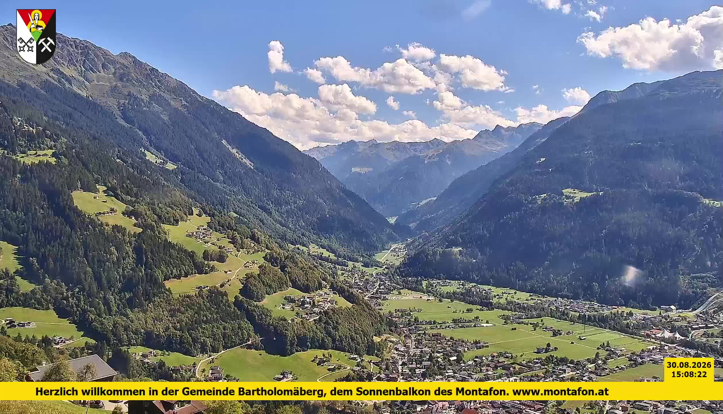 Bartholomäberg | Blick auf Schruns