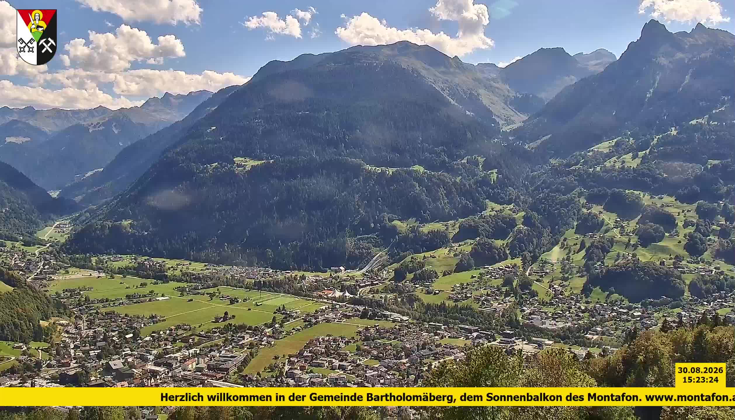 Bartholomäberg | Blick auf Schruns