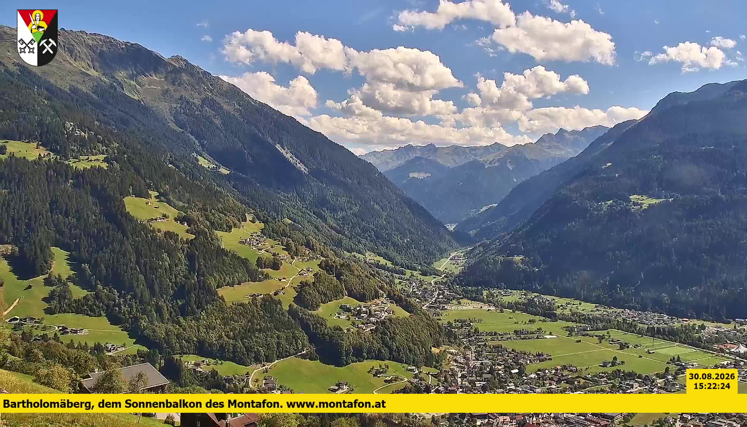 Bartholomäberg | Blick auf Schruns