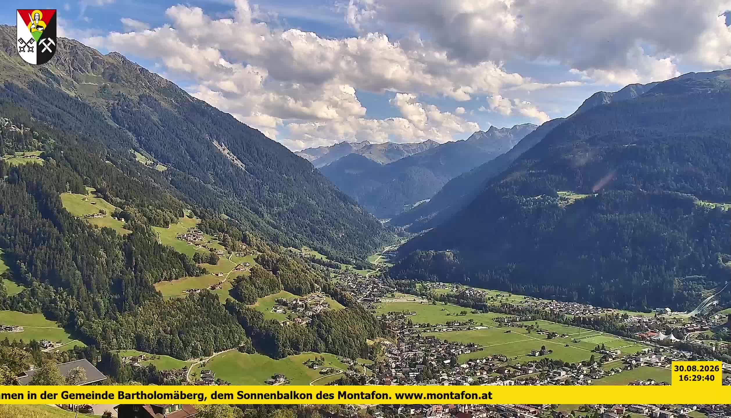 Bartholomäberg | Blick auf Schruns