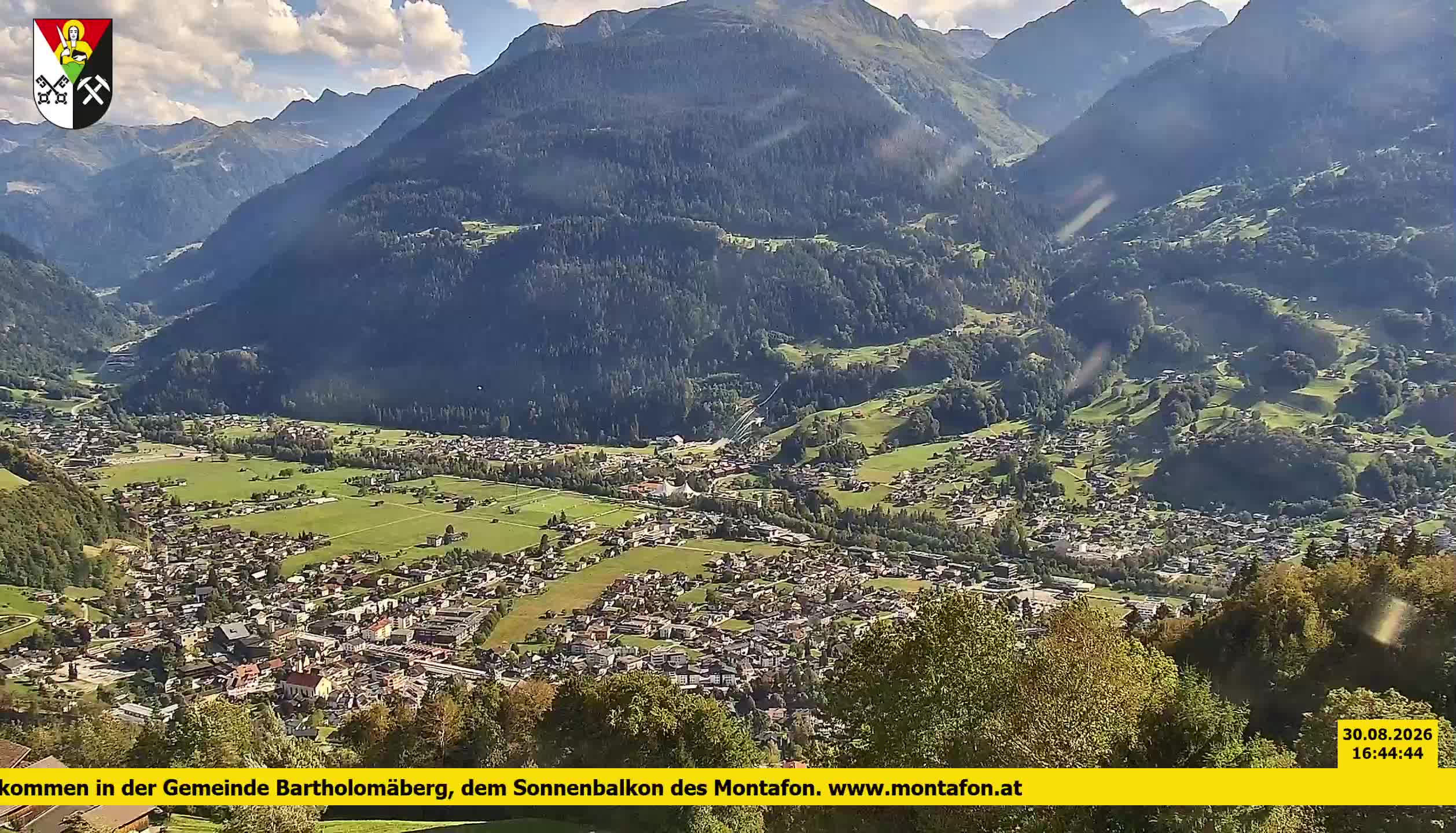Bartholomäberg | Blick auf Schruns