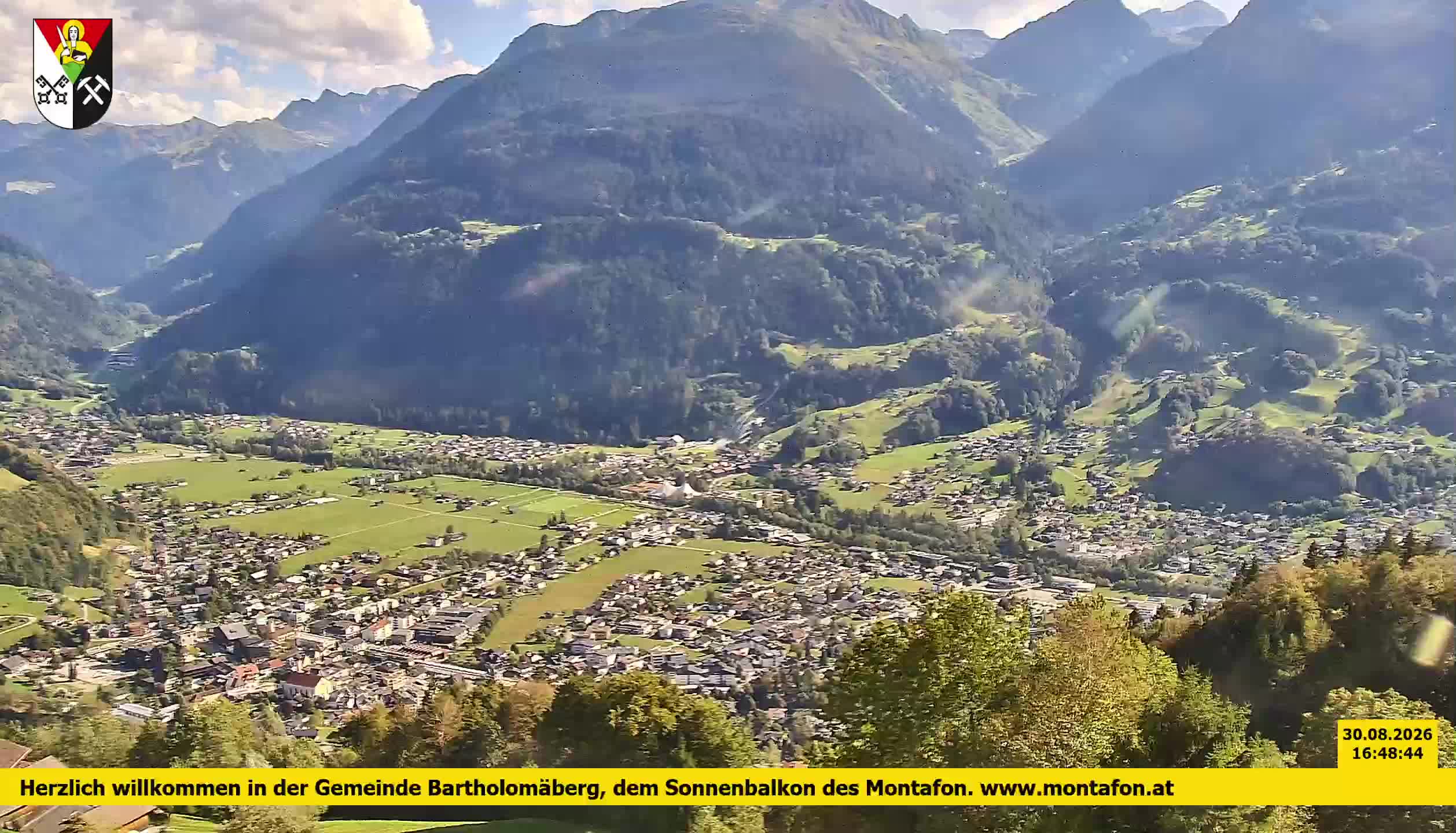 Bartholomäberg | Blick auf Schruns