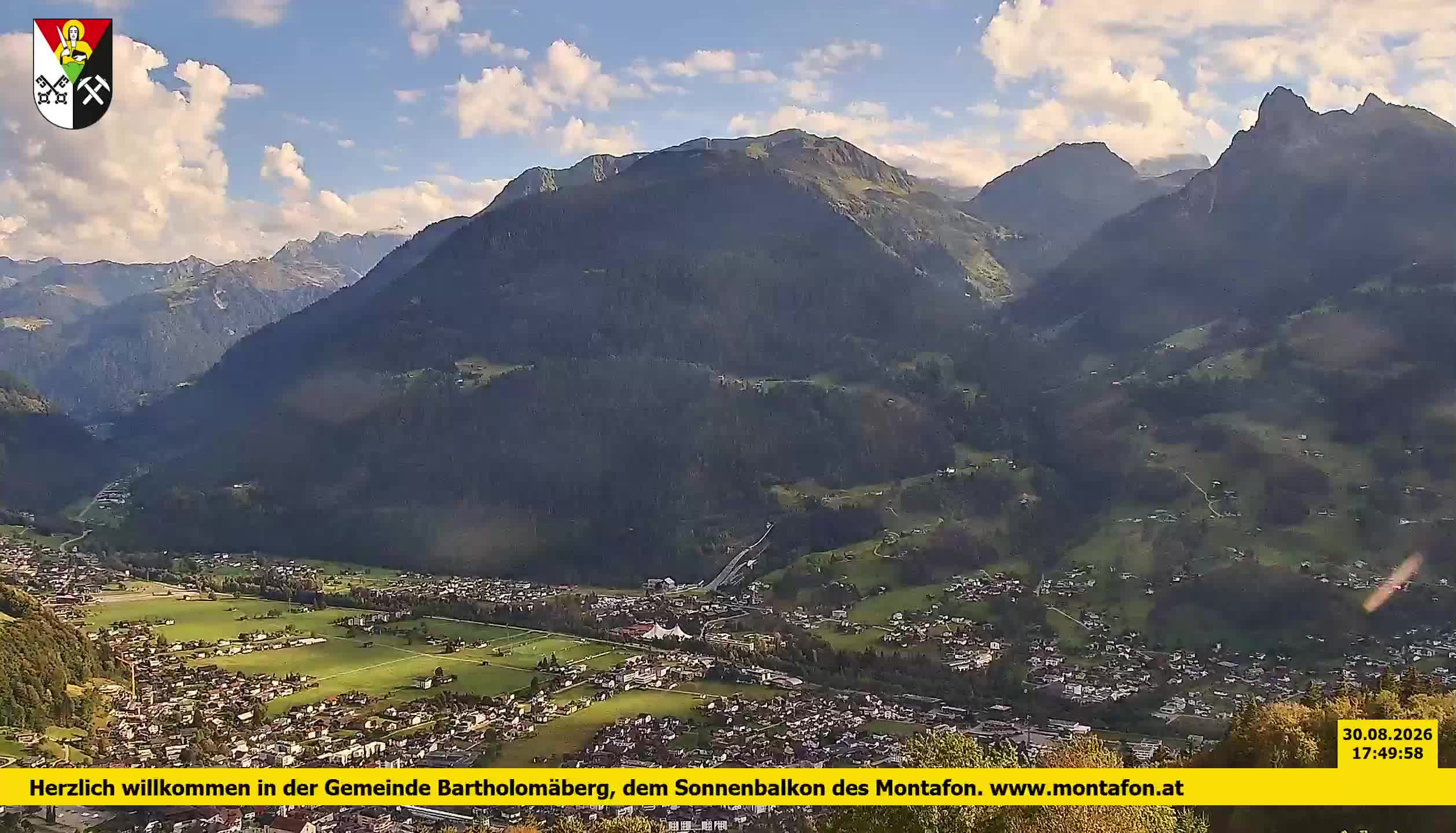 Bartholomäberg | Blick auf Schruns
