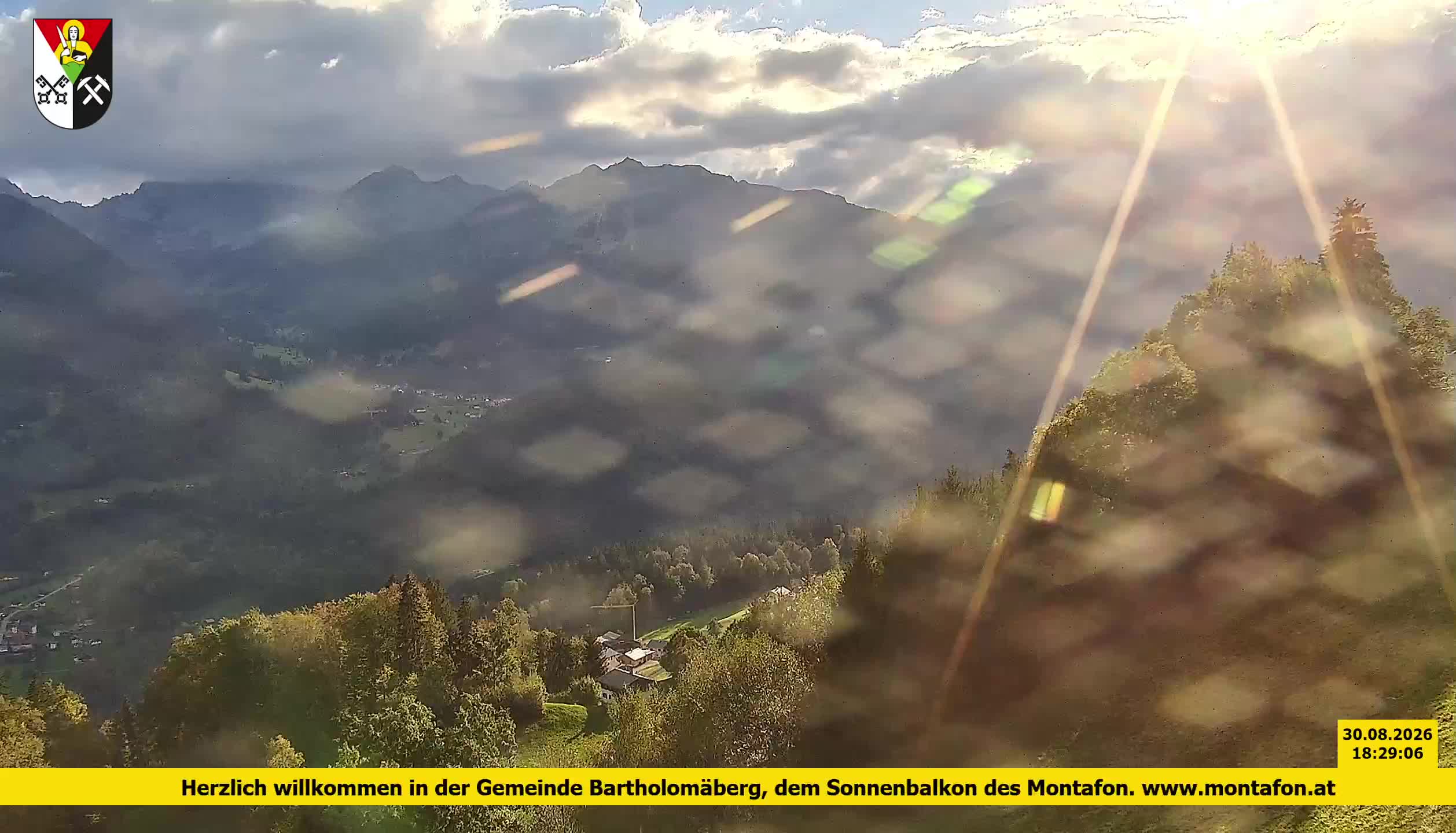 Bartholomäberg | Blick auf Schruns