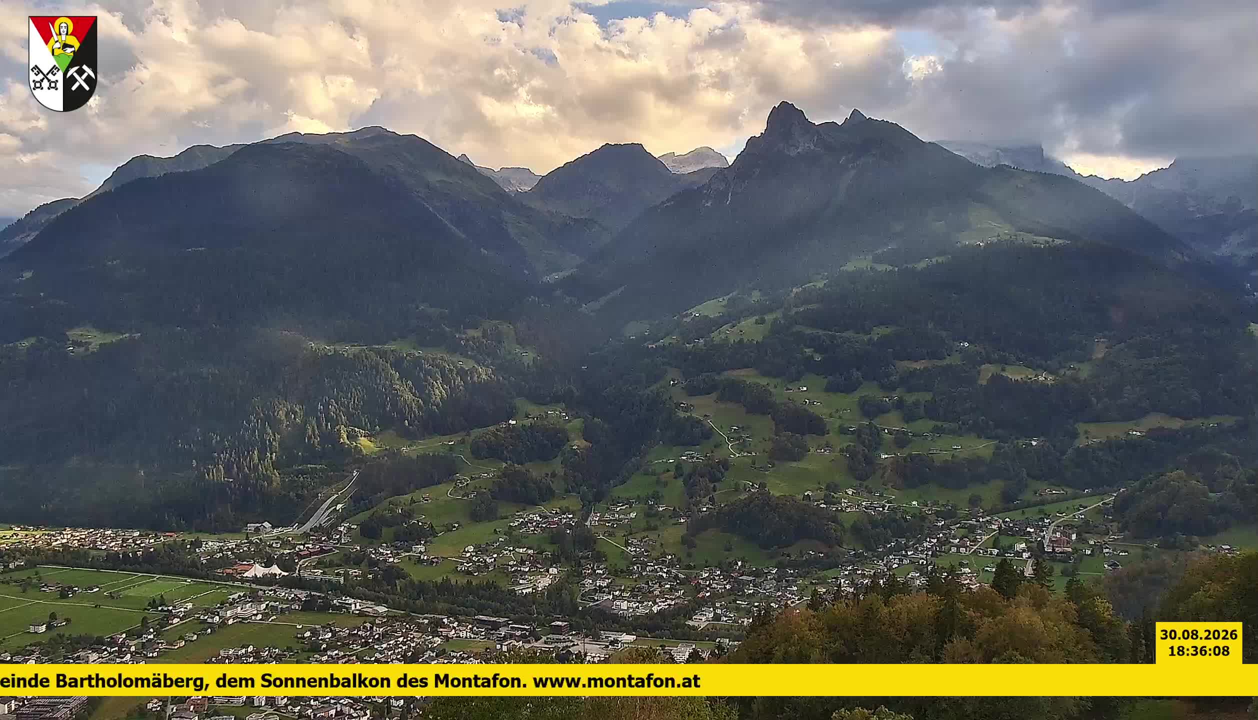 Bartholomäberg | Blick auf Schruns