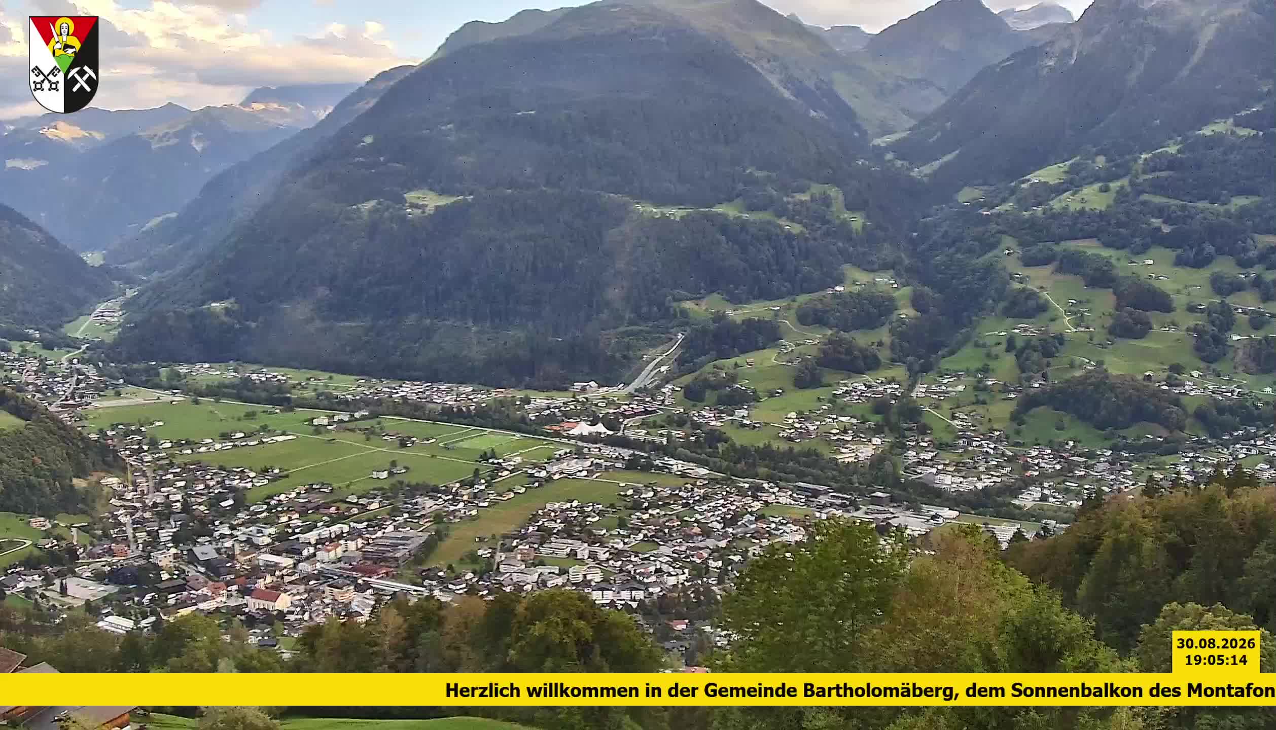 Bartholomäberg | Blick auf Schruns