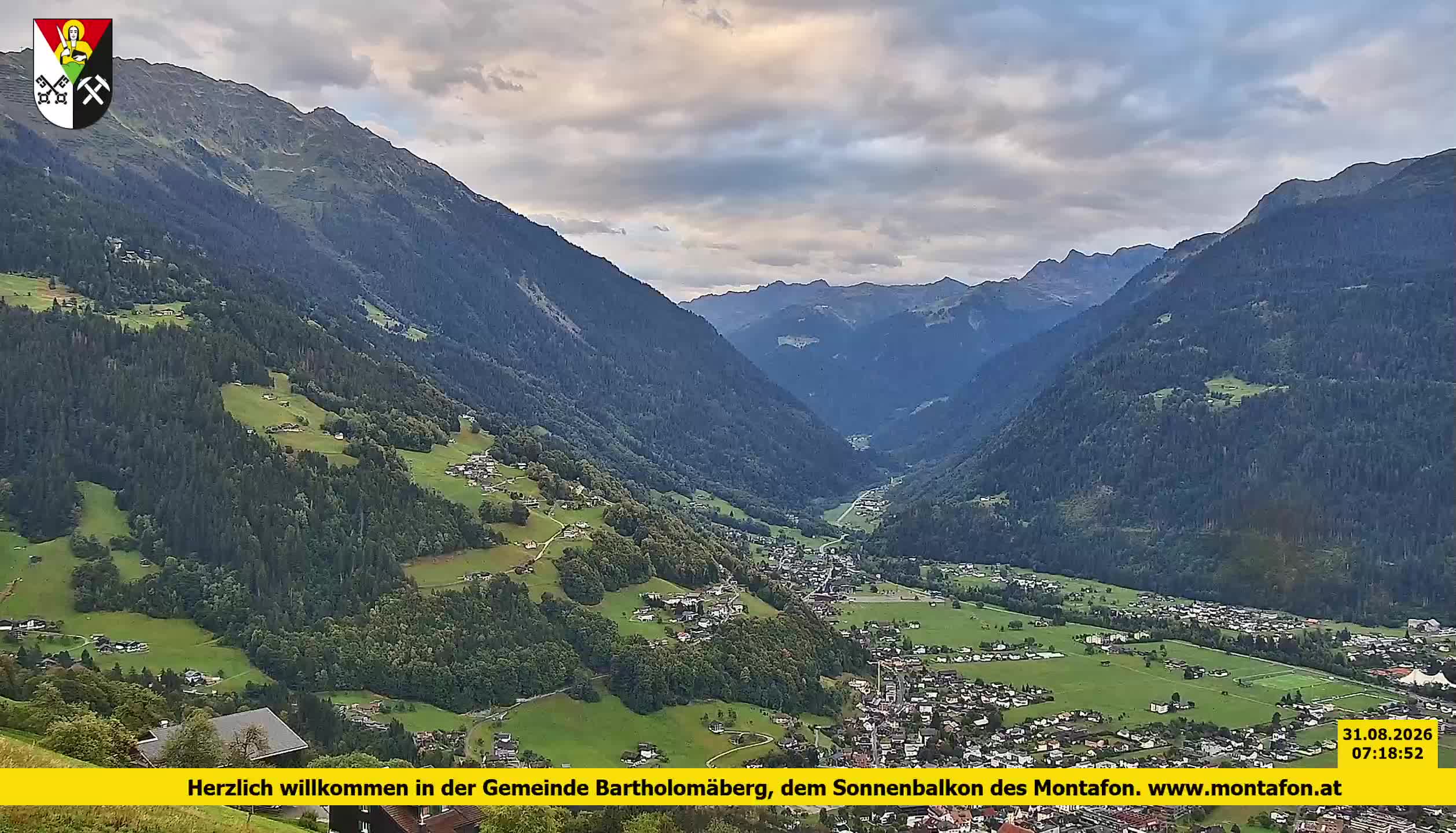 Bartholomäberg | Blick auf Schruns