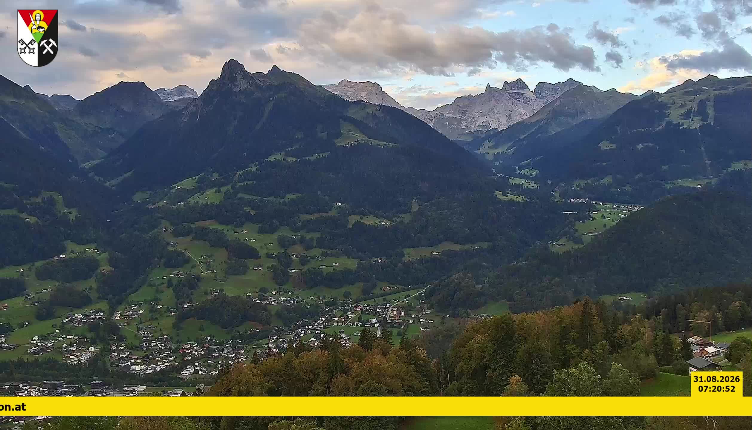 Bartholomäberg | Blick auf Schruns