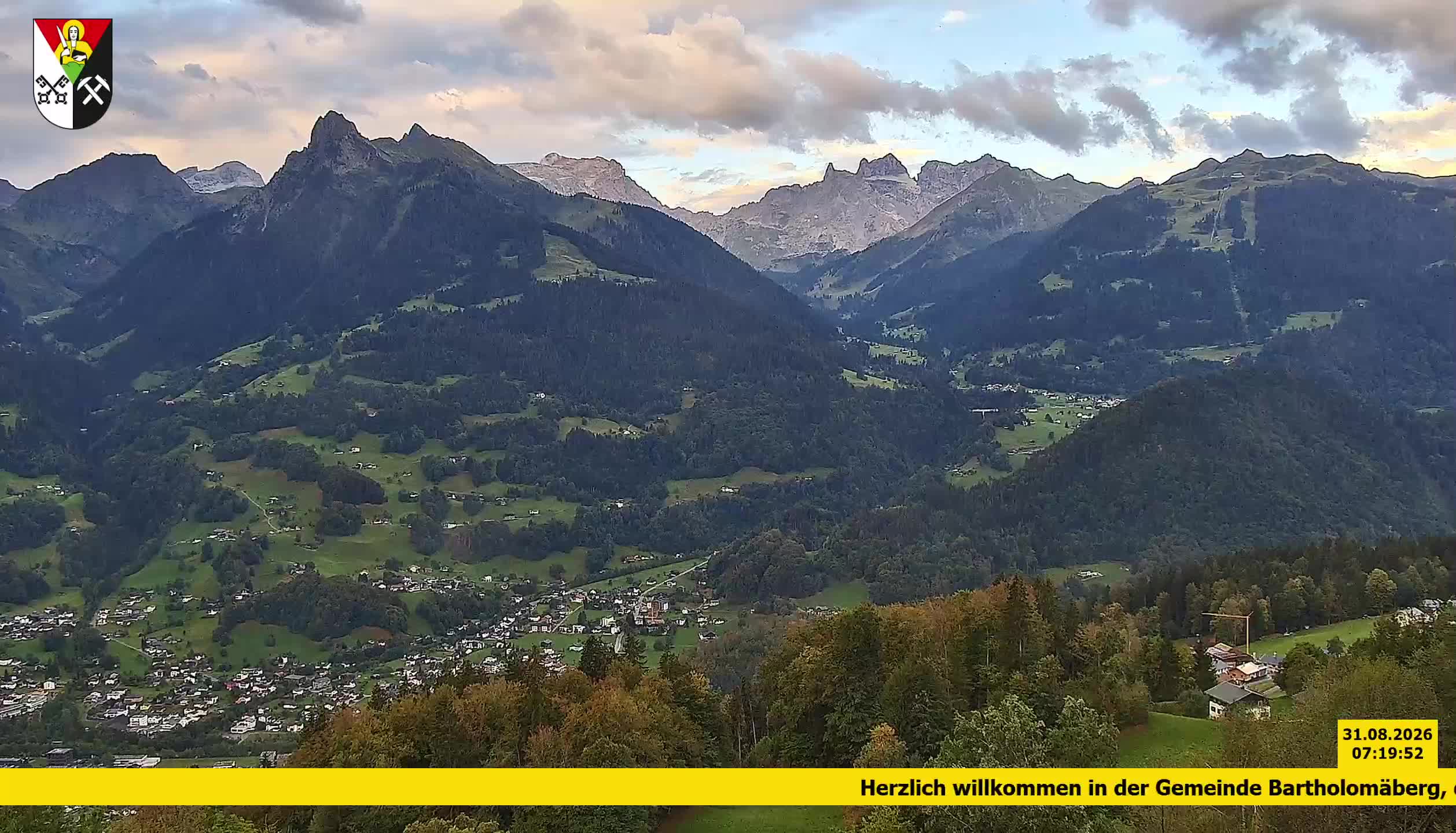 Bartholomäberg | Blick auf Schruns
