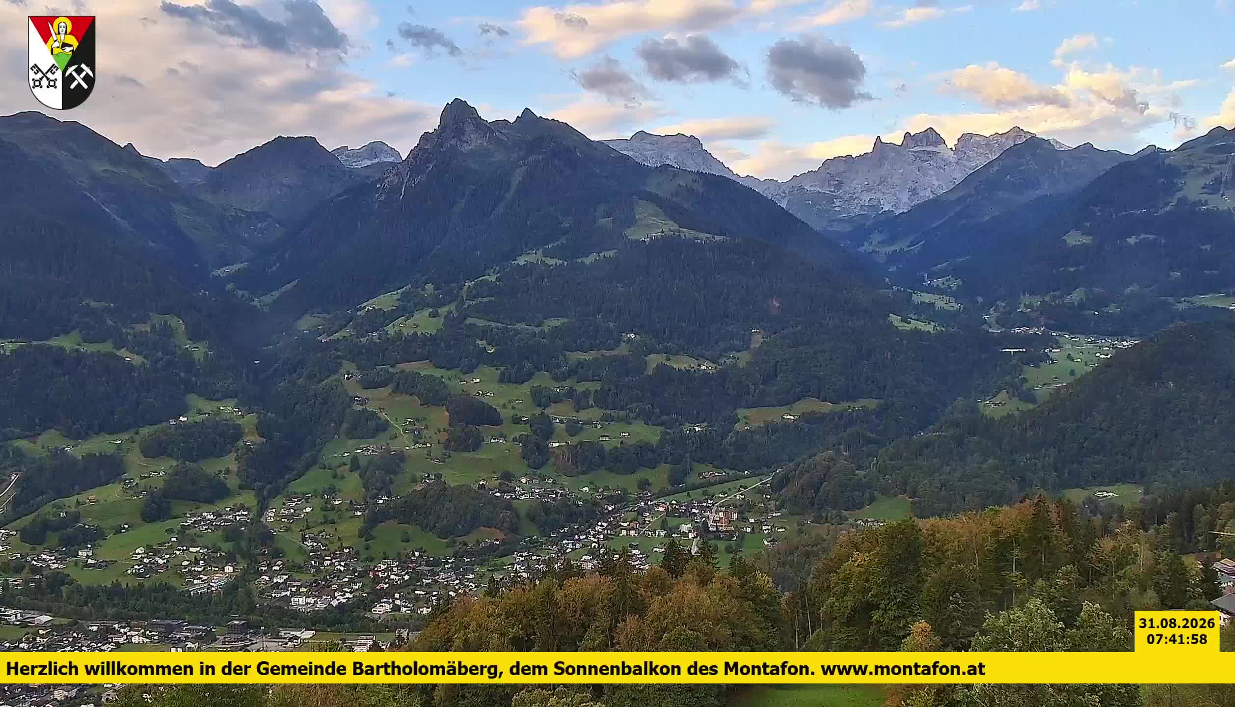 Bartholomäberg | Blick auf Schruns
