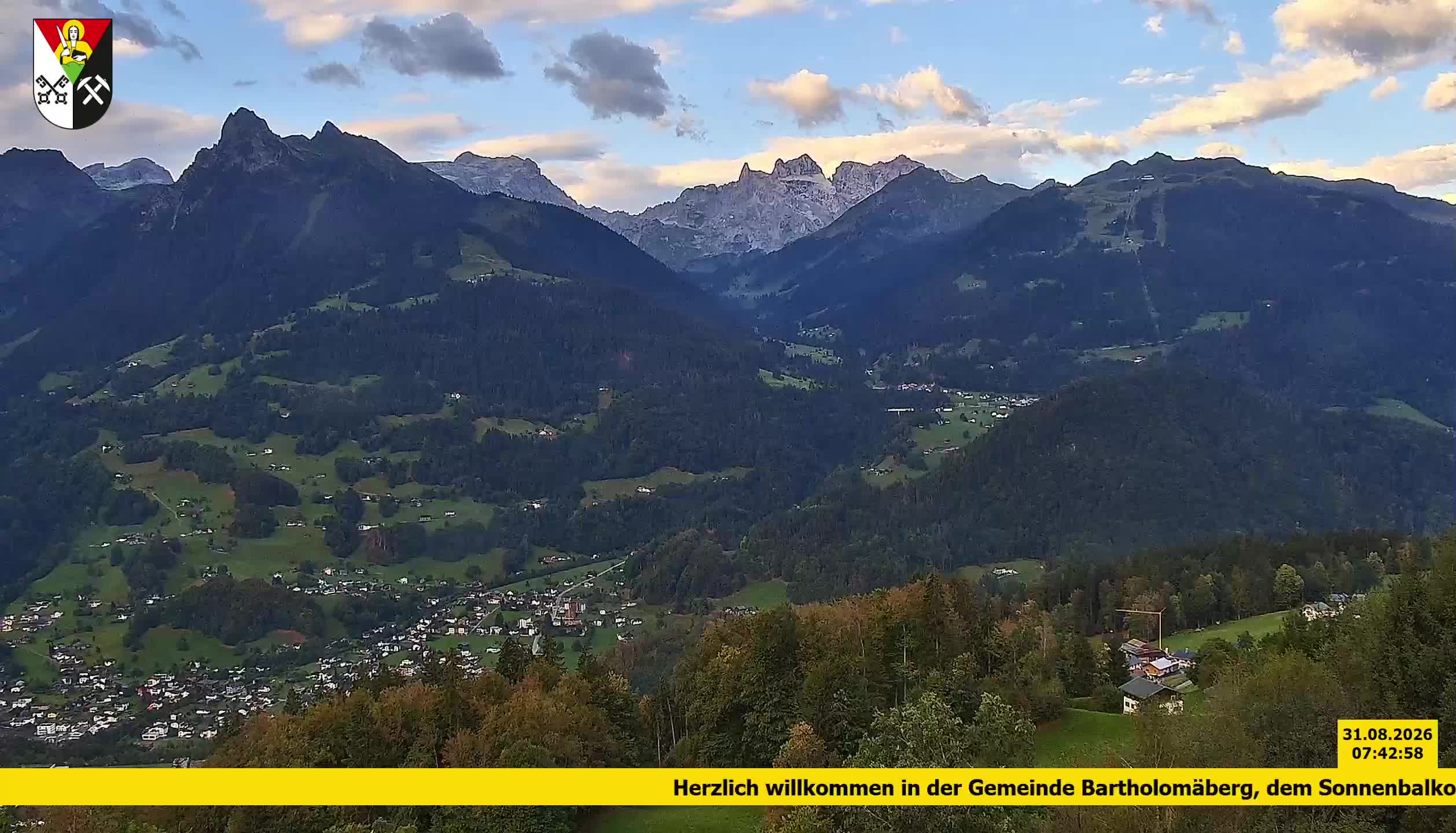 Bartholomäberg | Blick auf Schruns