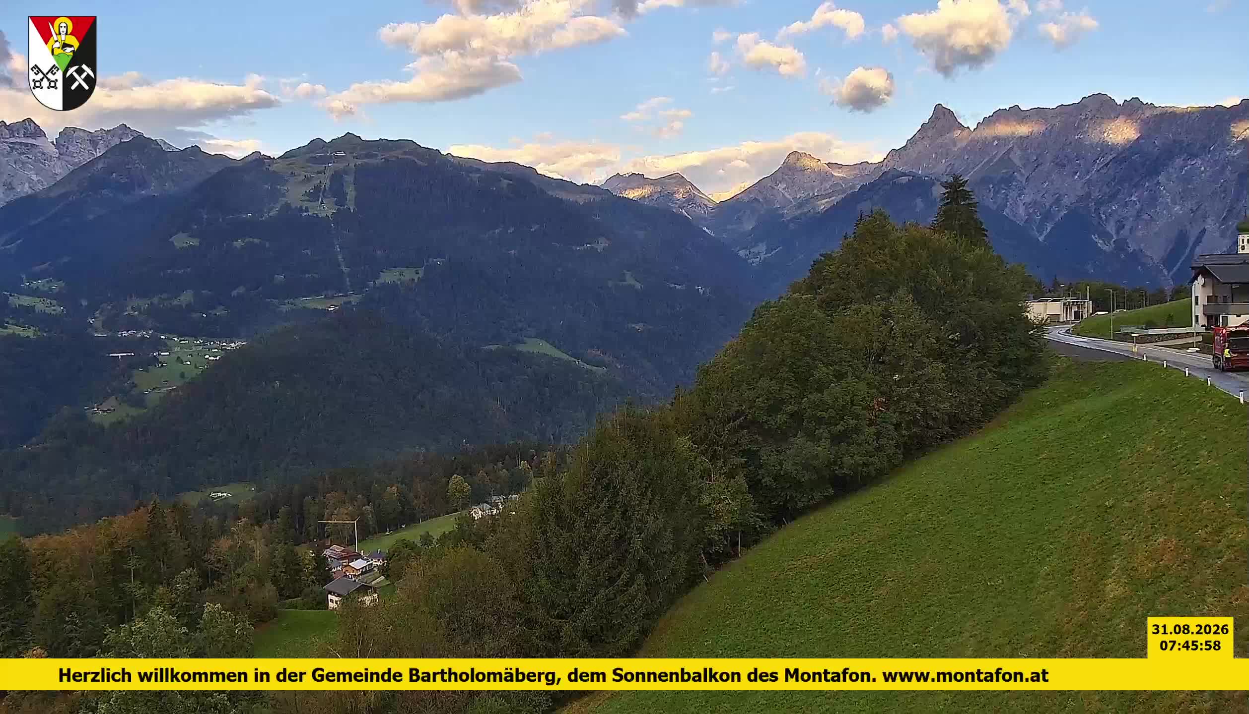Bartholomäberg | Blick auf Schruns