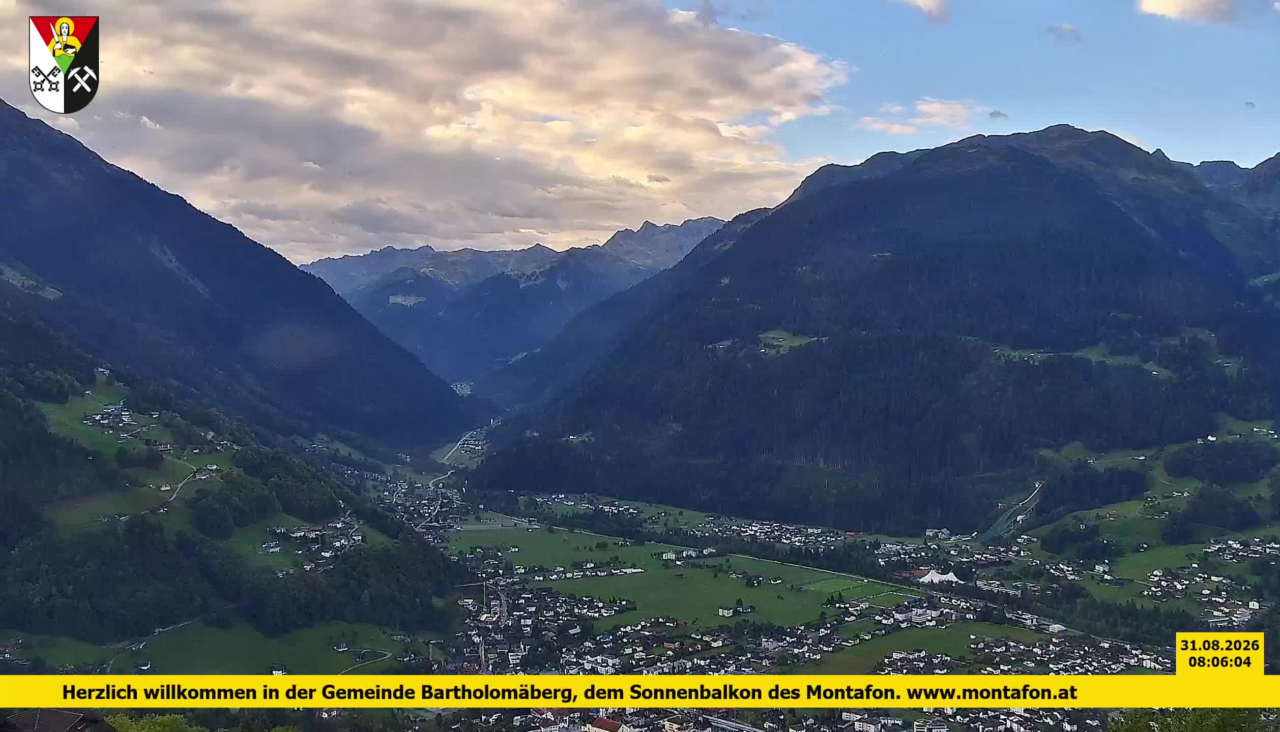 Bartholomäberg | Blick auf Schruns