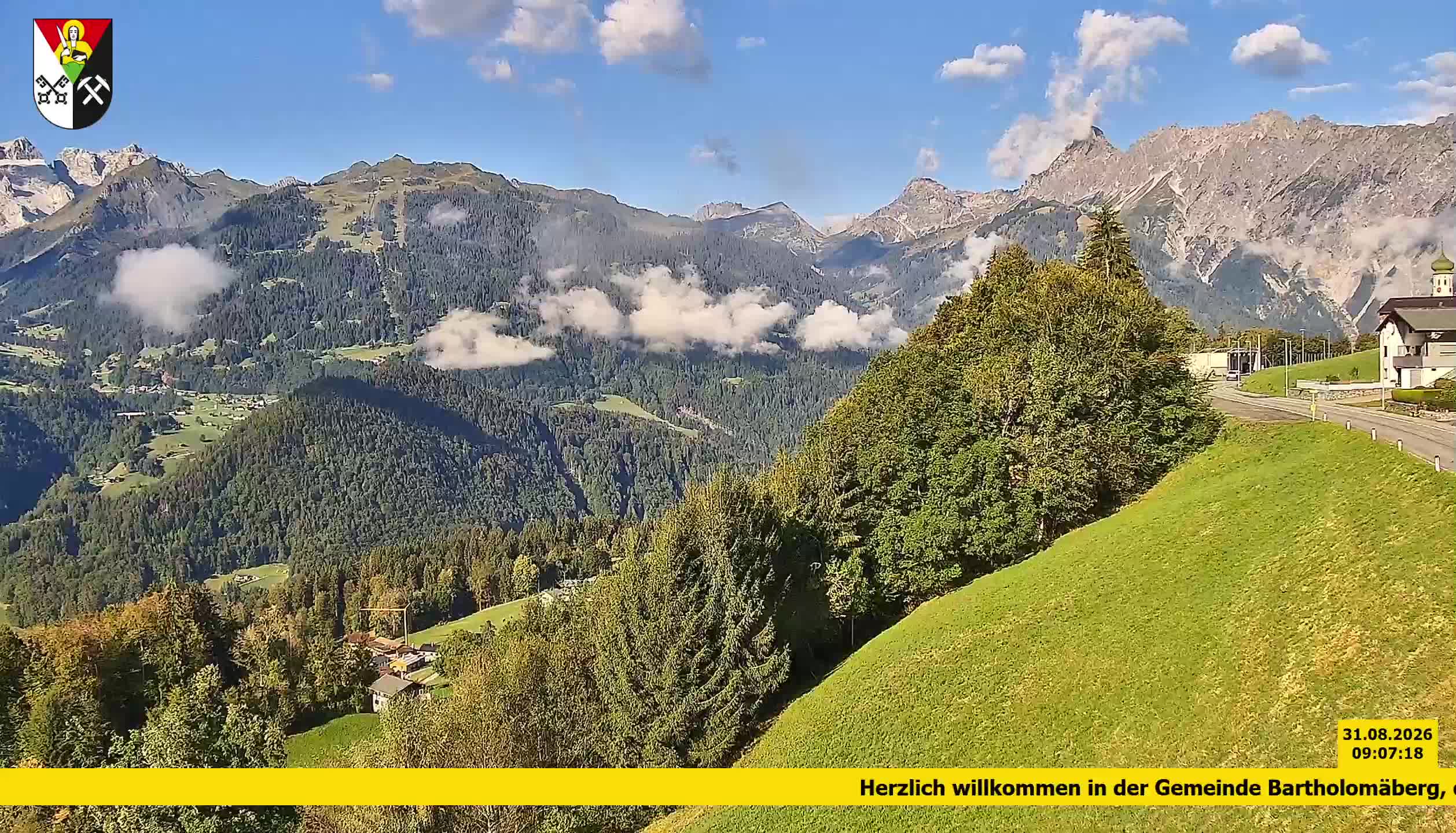 Bartholomäberg | Blick auf Schruns
