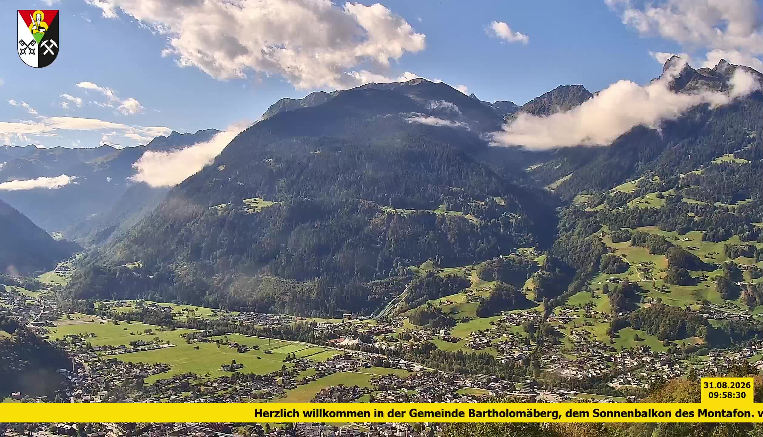 Bartholomäberg | Blick auf Schruns