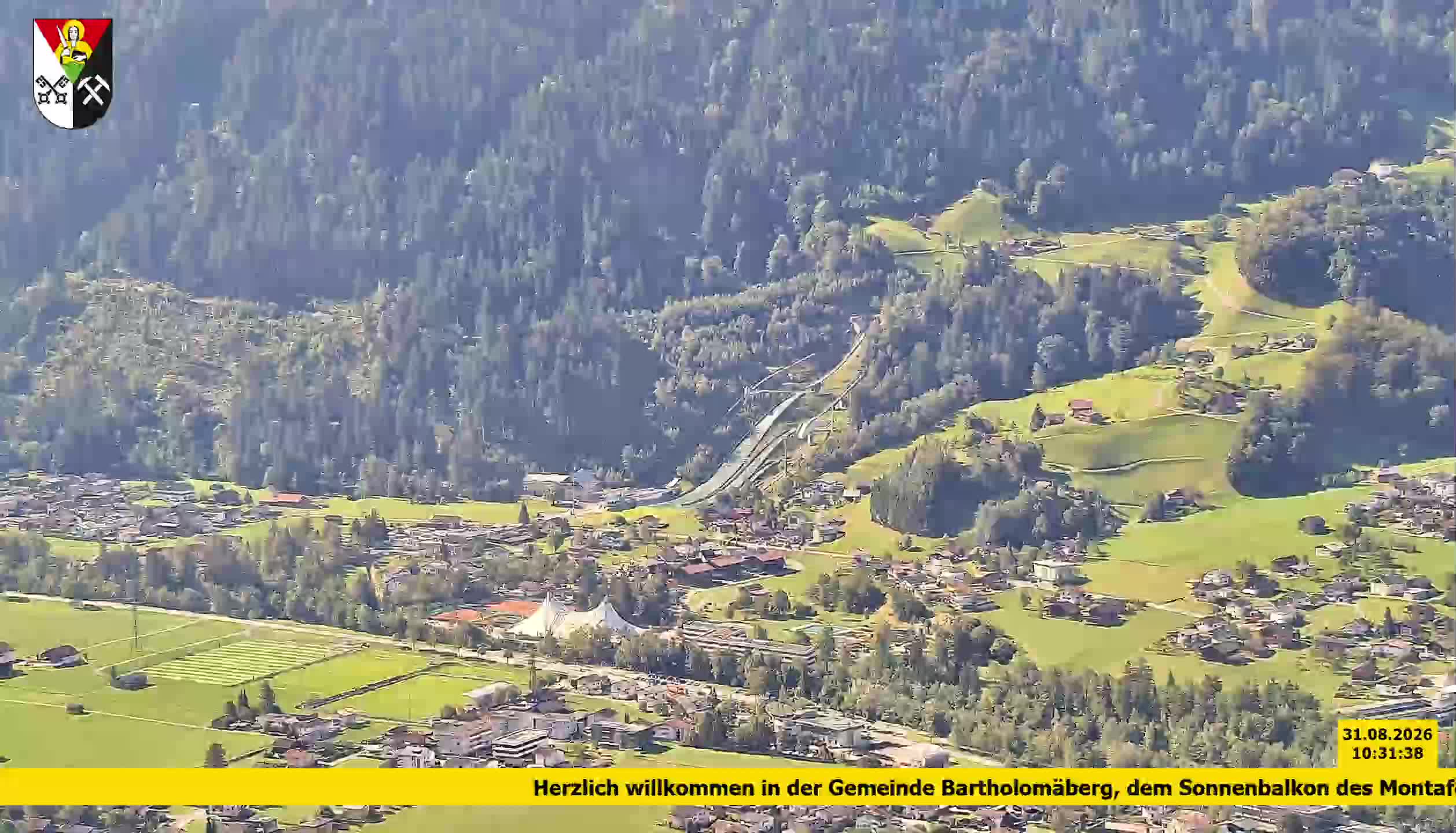 Bartholomäberg | Blick auf Schruns