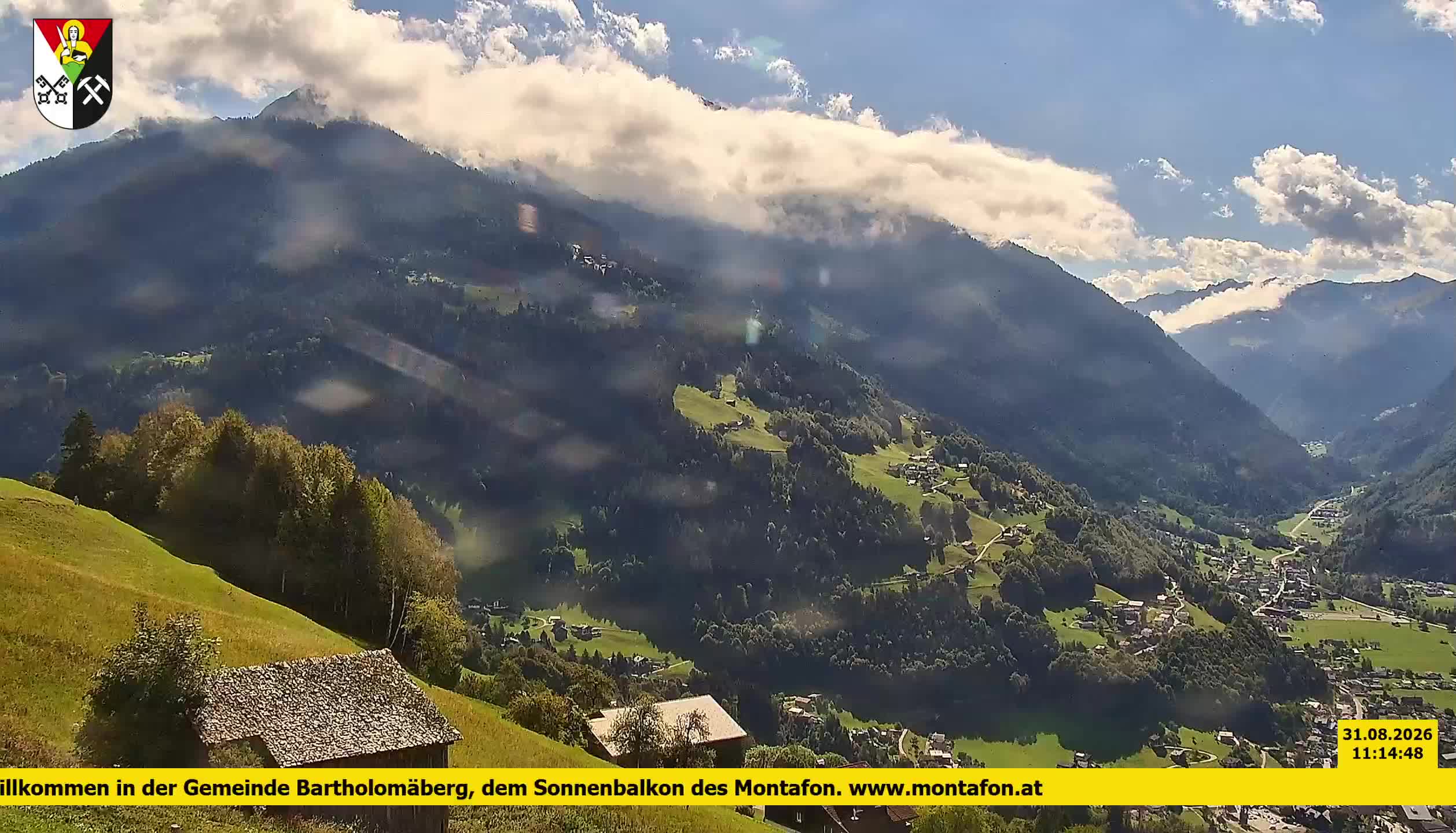 Bartholomäberg | Blick auf Schruns