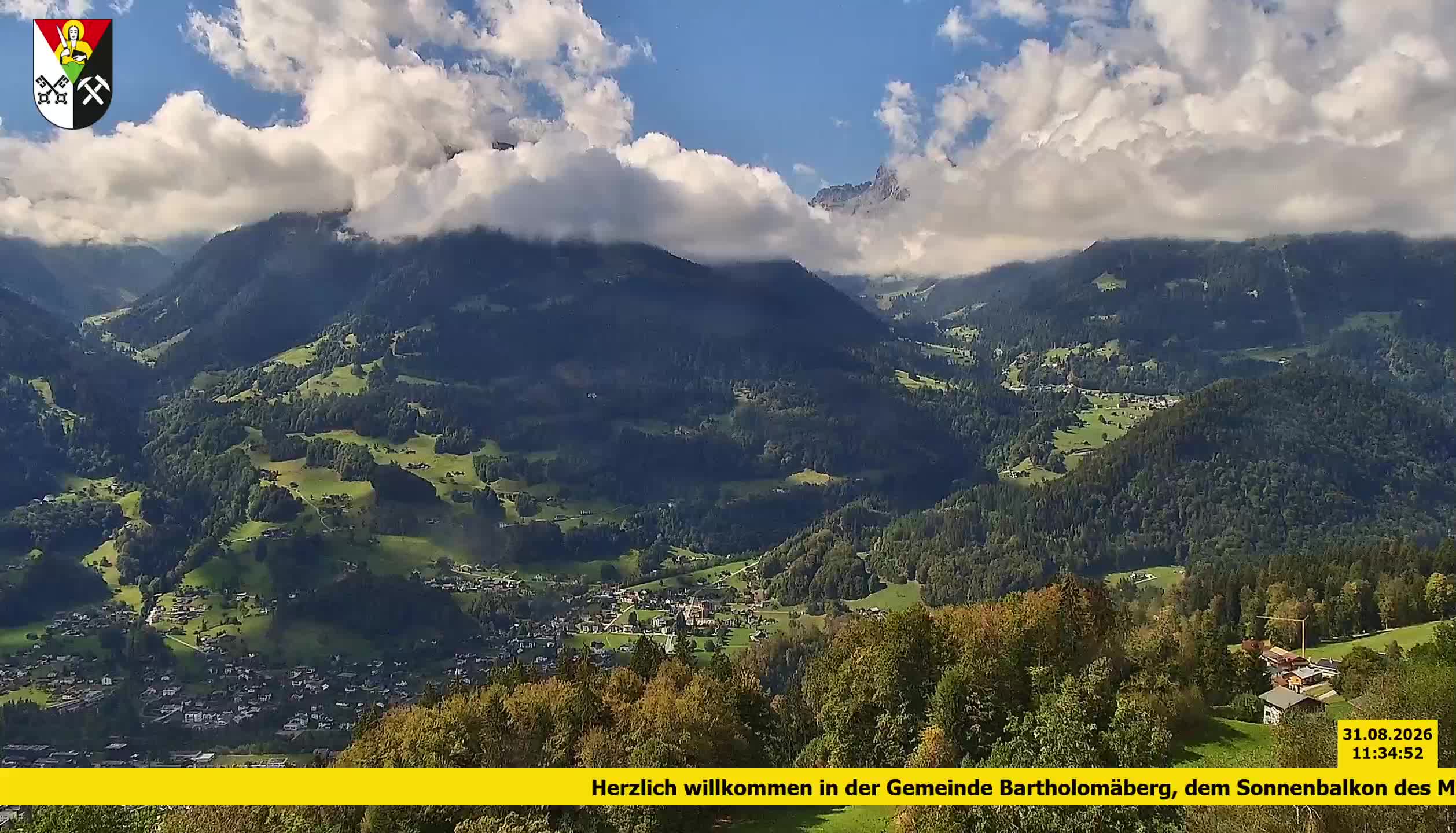 Bartholomäberg | Blick auf Schruns