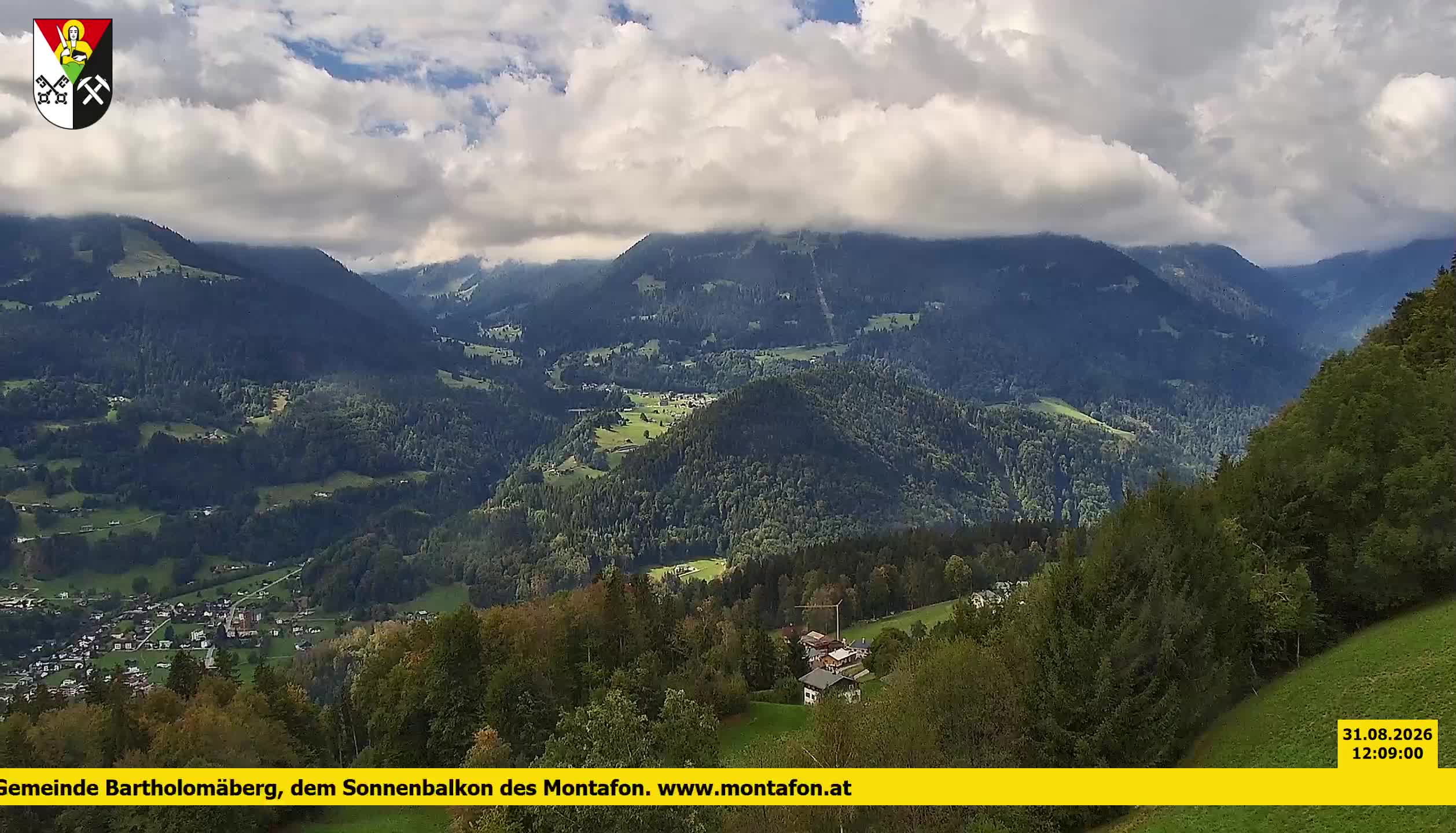 Bartholomäberg | Blick auf Schruns