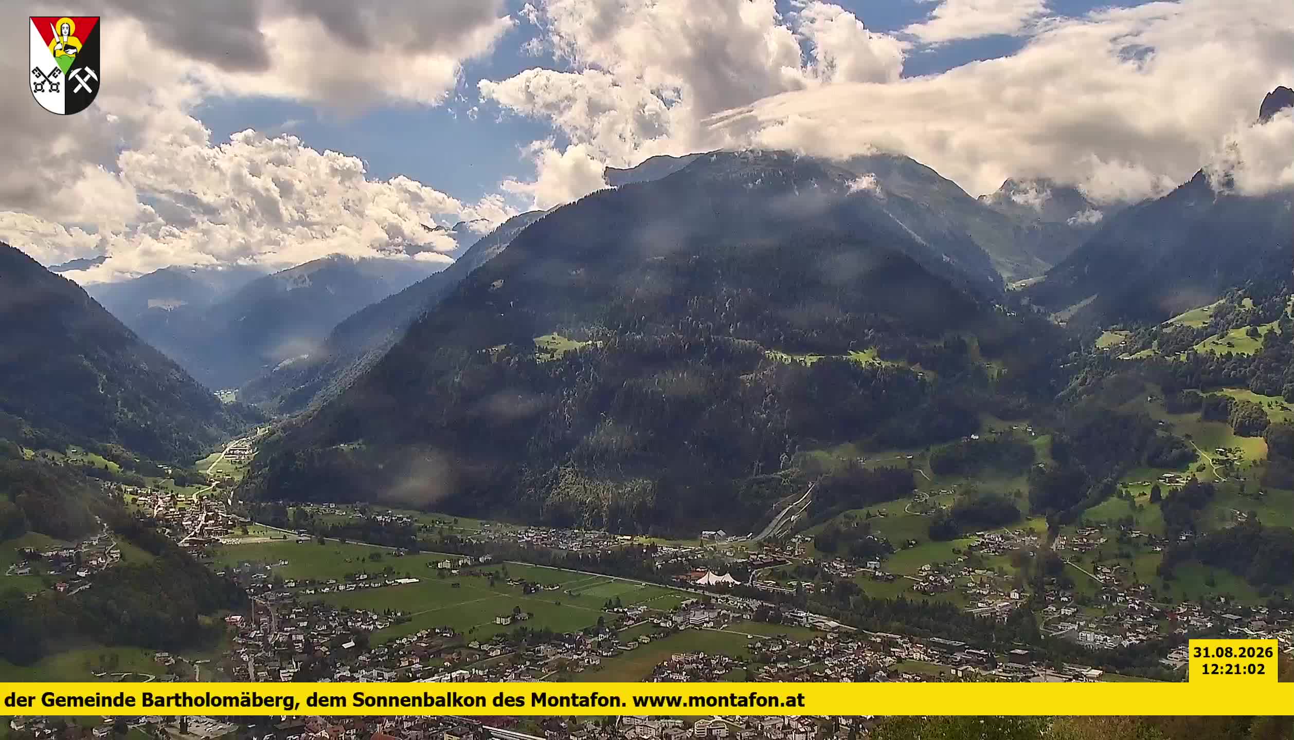 Bartholomäberg | Blick auf Schruns